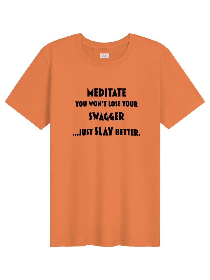MEDITATE/SWAGGER T Orange product image (1)