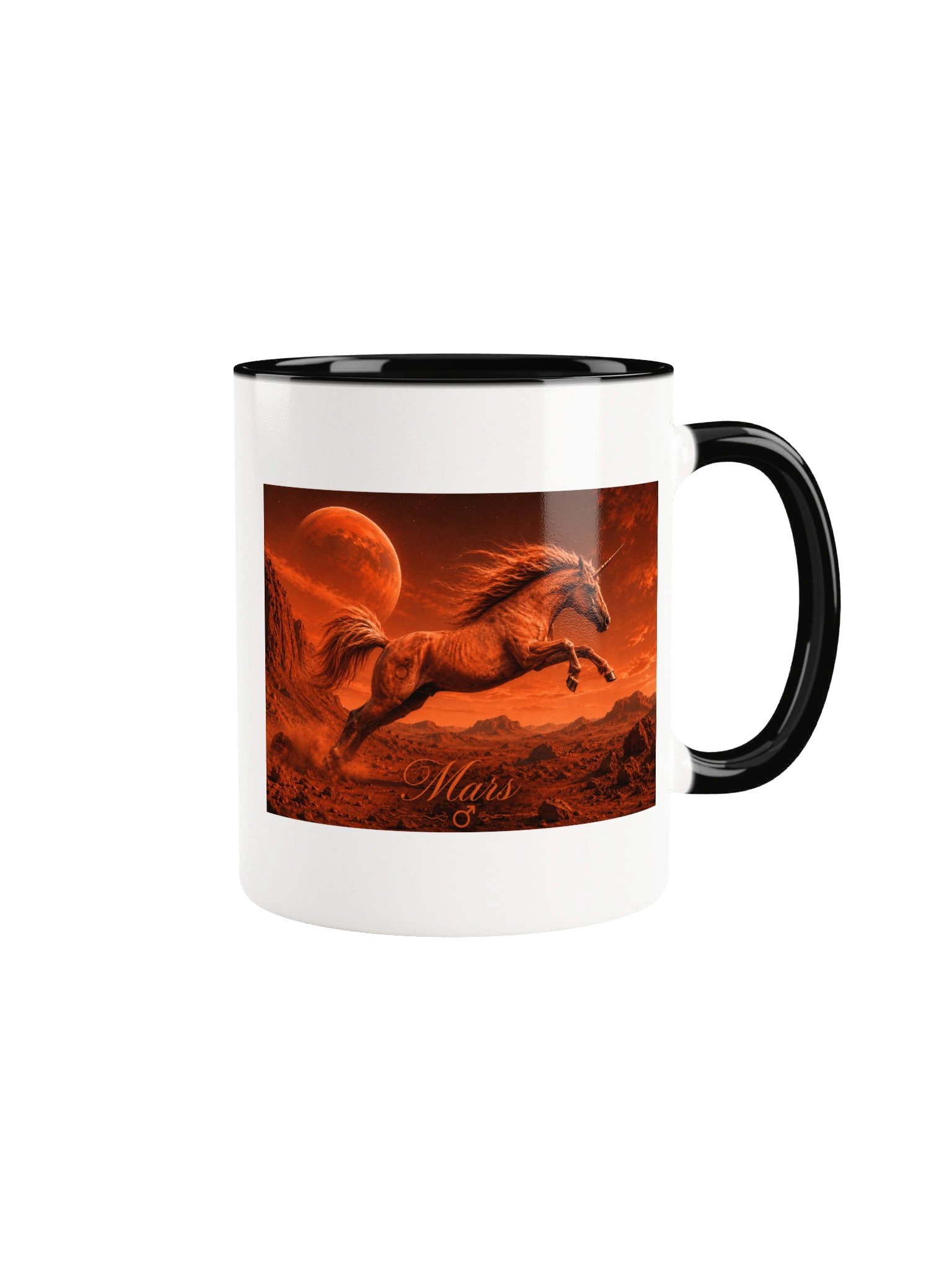 Mars Unicorn Ceramic Mug product image (6)