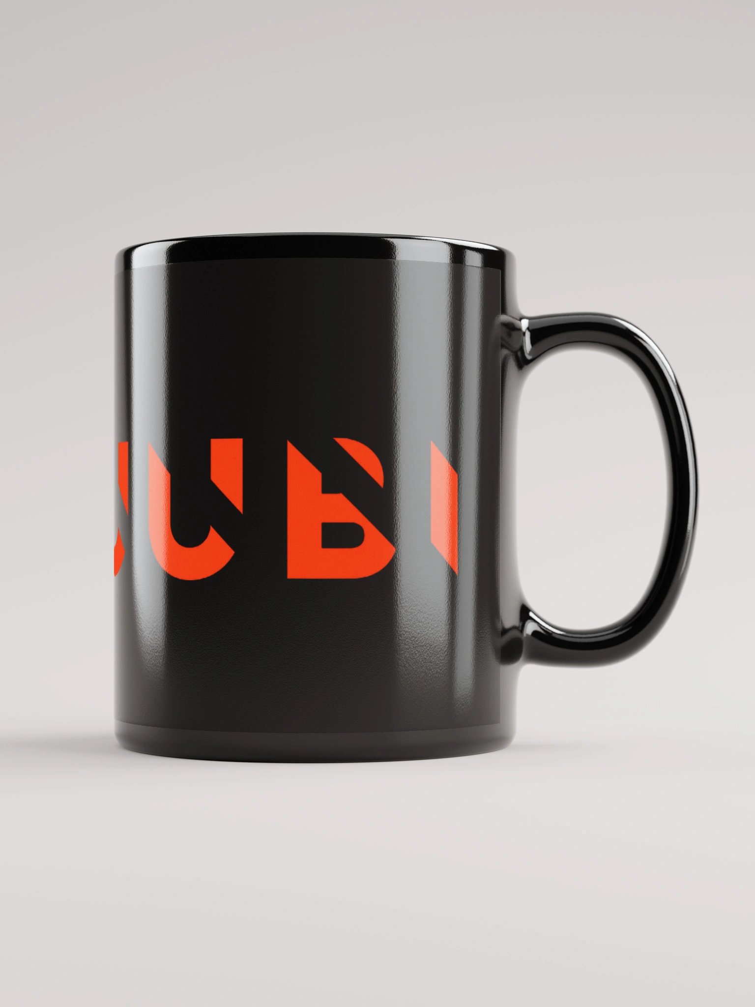 BOBIPRO Black Glossy Mug product image (2)
