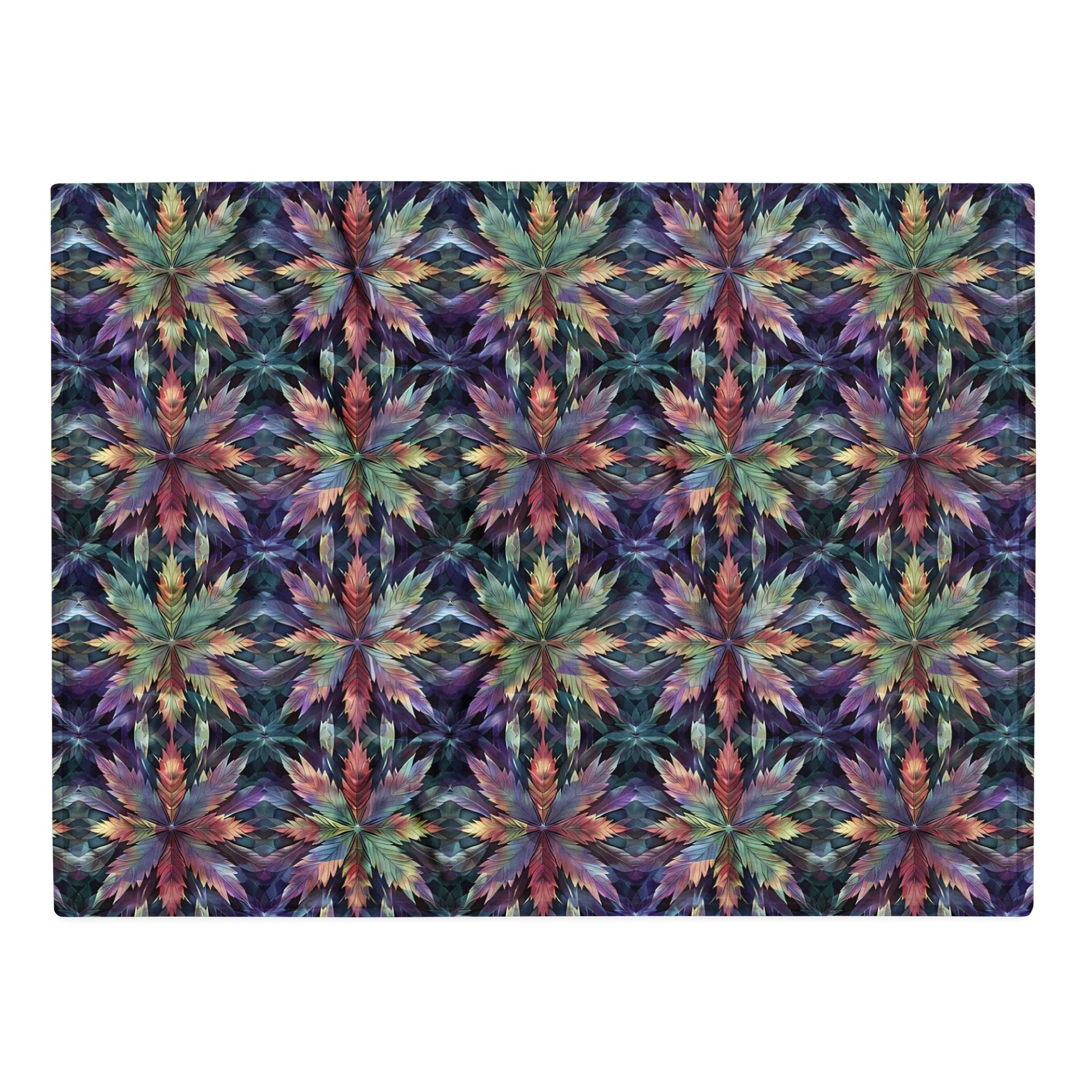 Cannabis - Aurora Blaze – Design | Silky Soft Throw Blanket product image (1)