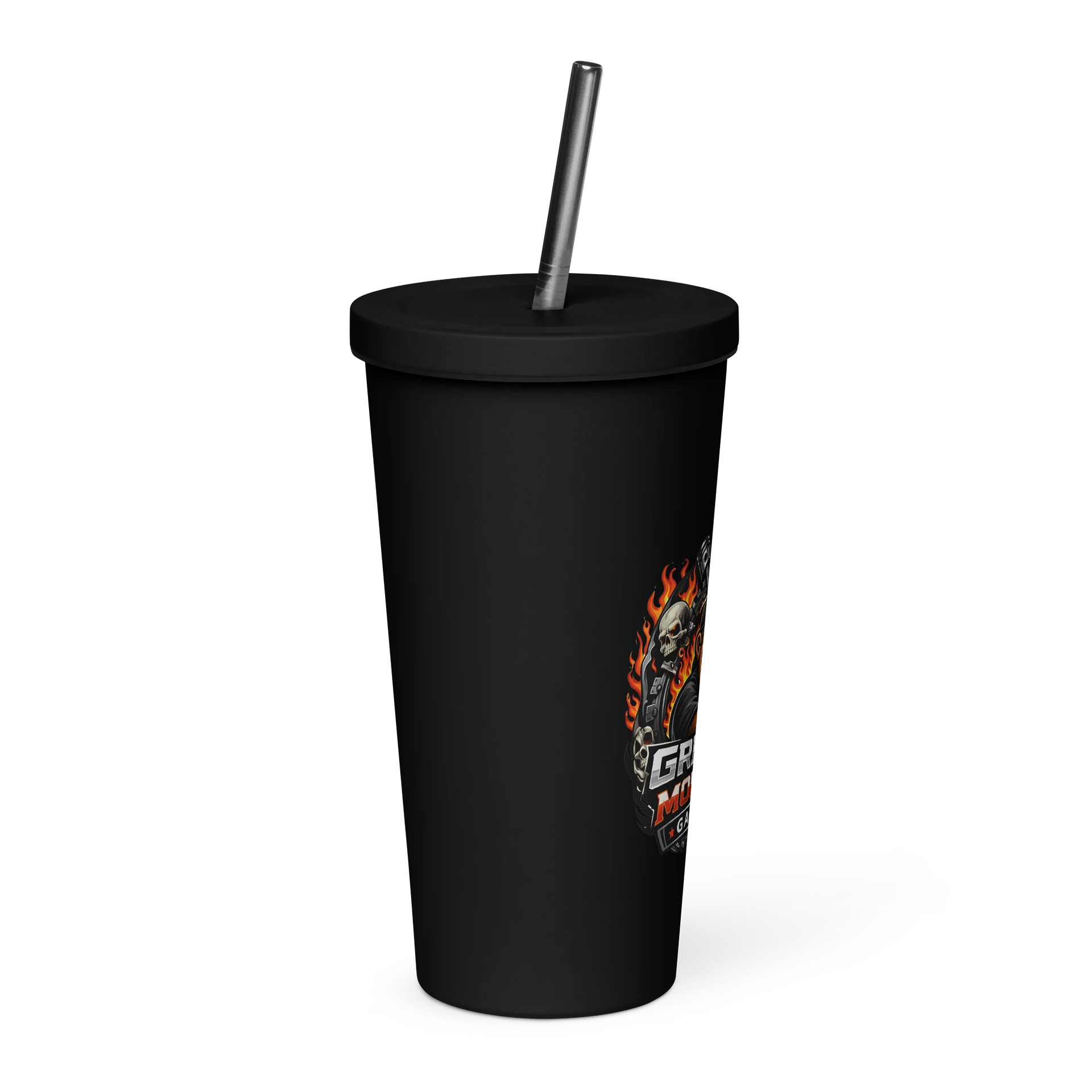 Grease Monkey Tumbler W/straw product image (8)
