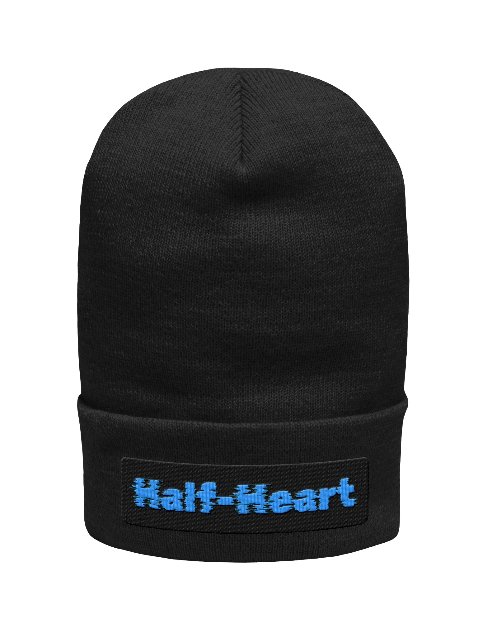 Embroidered Half Heart Beanie | Runesy Merch Collection | Cuffed Beanie product image (1)