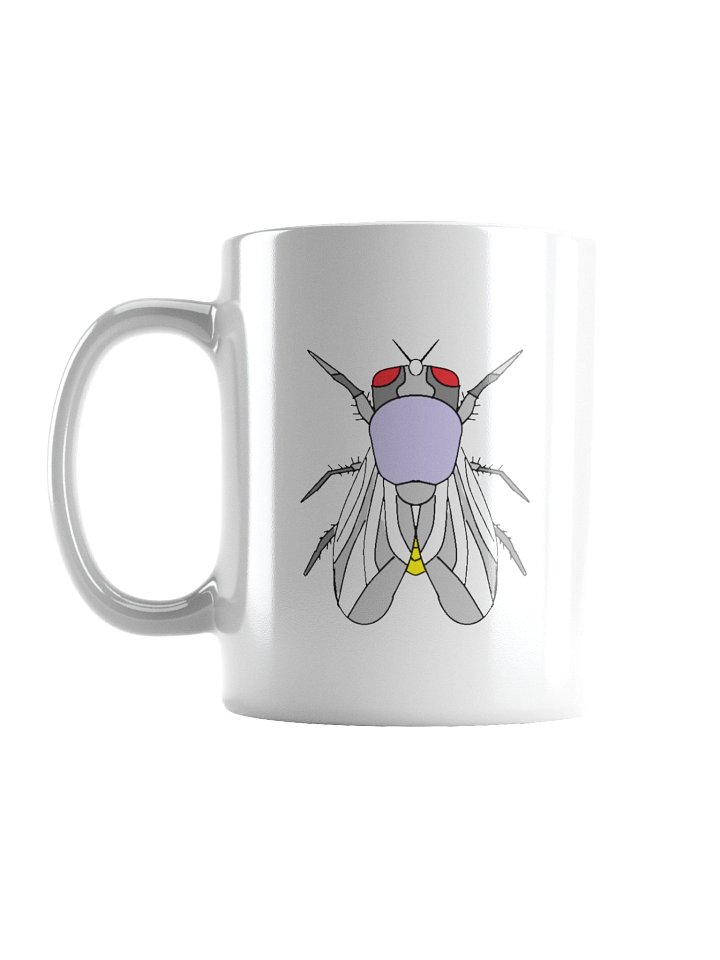 Symmetrical Insect Art White Glossy Mug product image (2)
