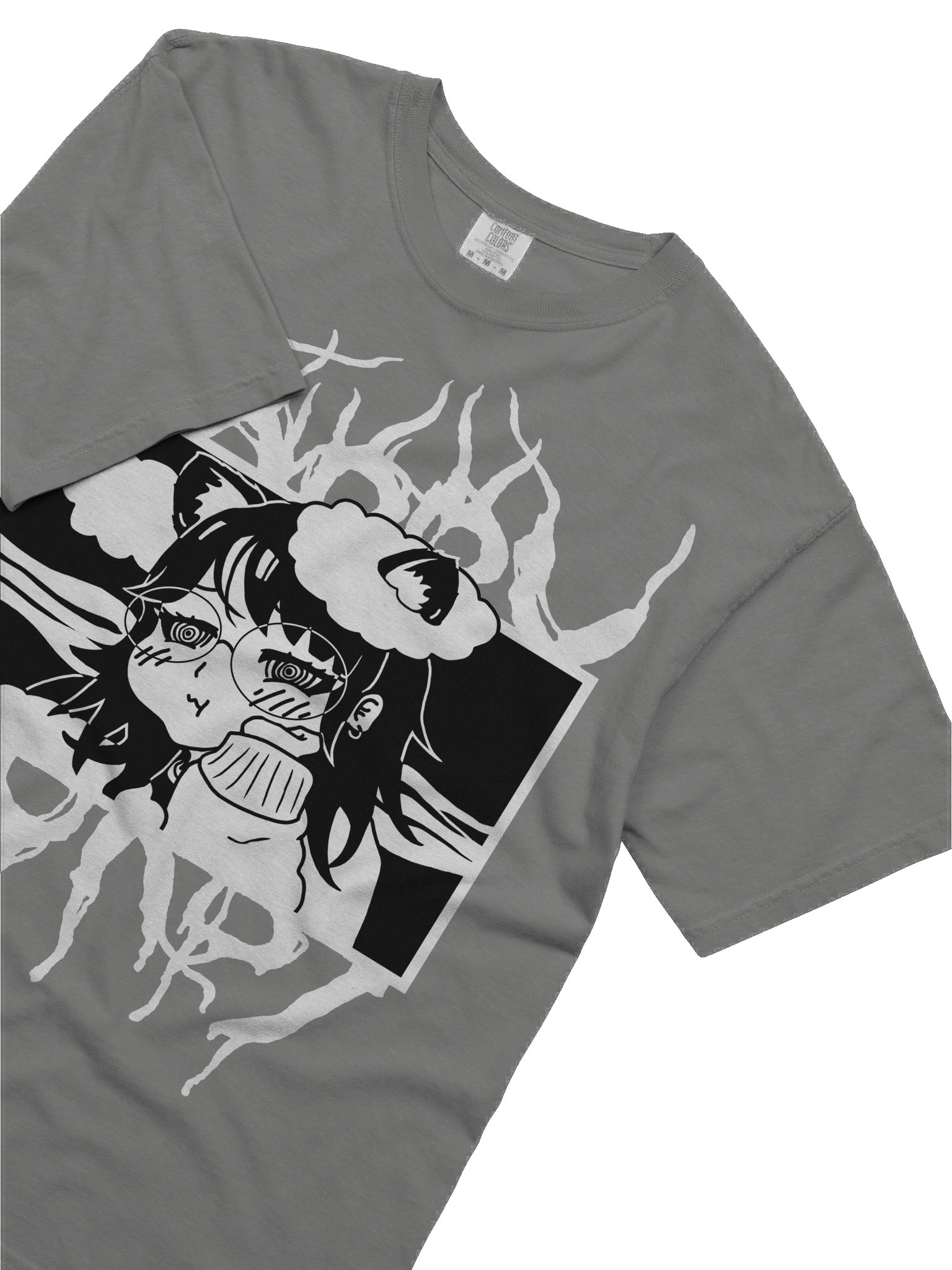 Metal Anime Girl Unisex T-shirt product image (1)