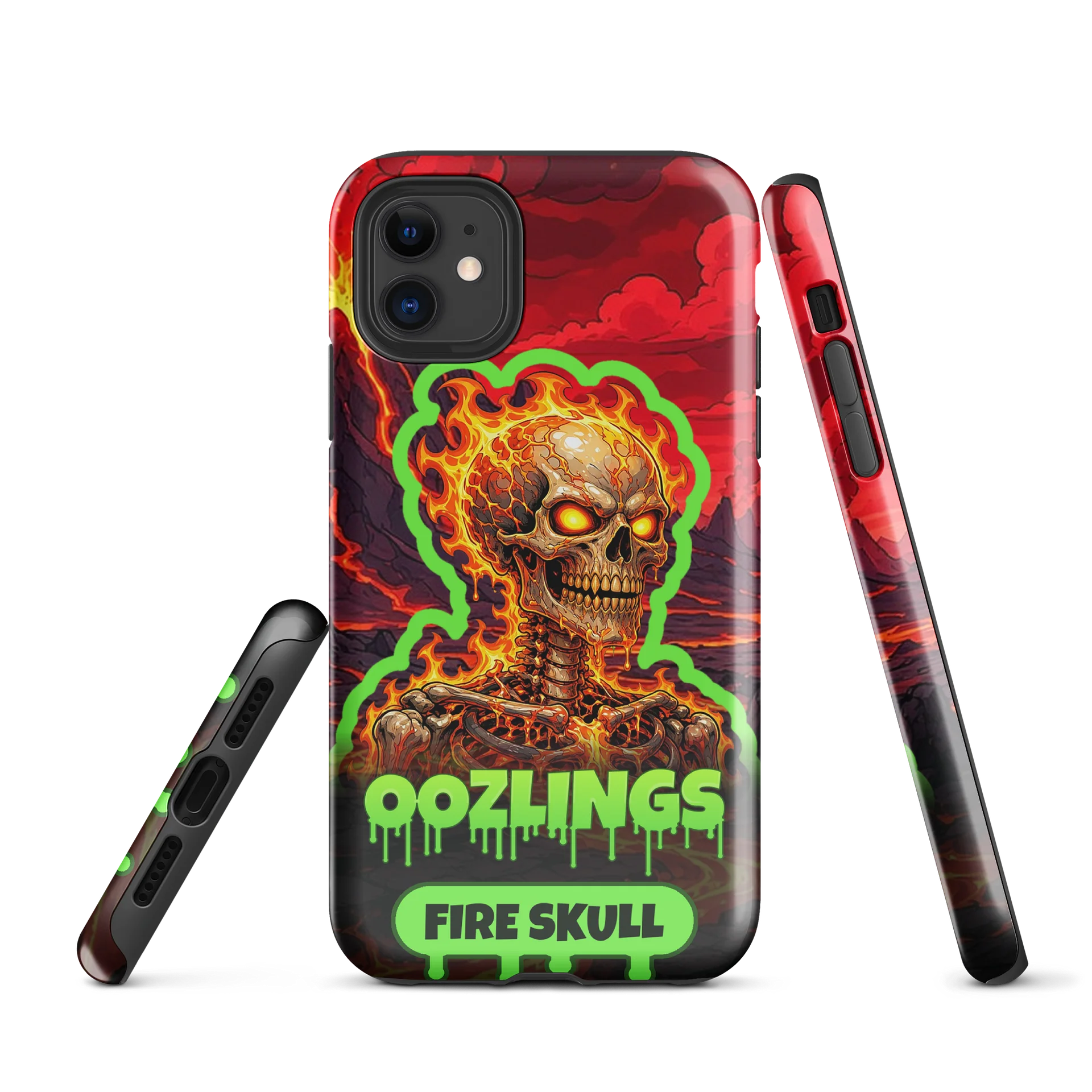 Fire Skull Phone Case