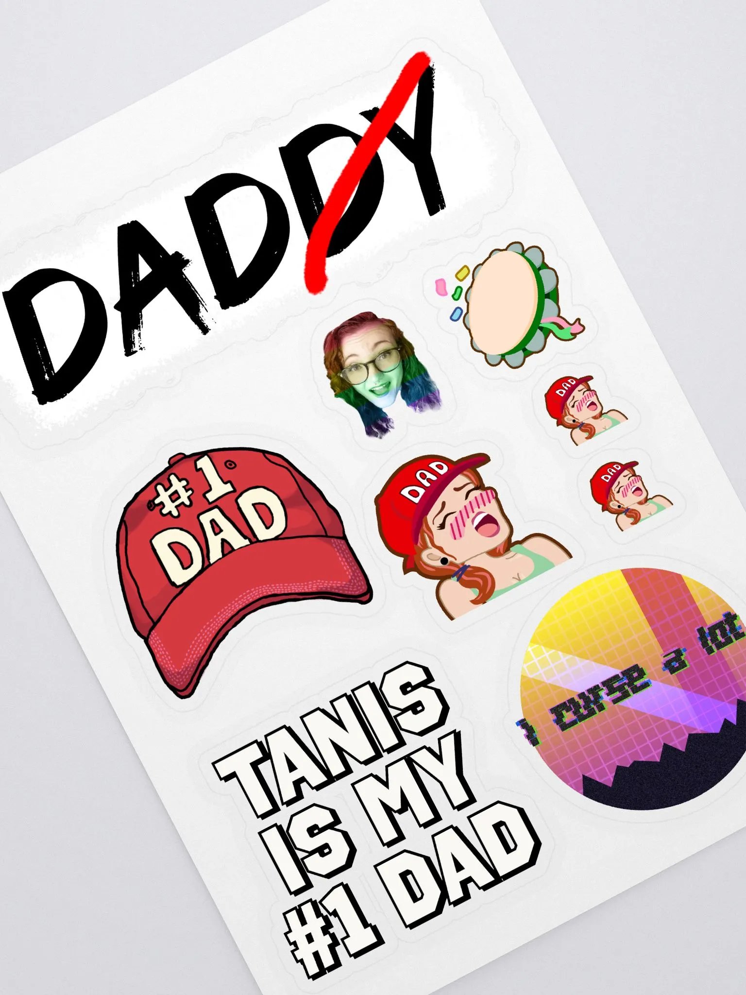 Dad Sticker Sheet product image (1)