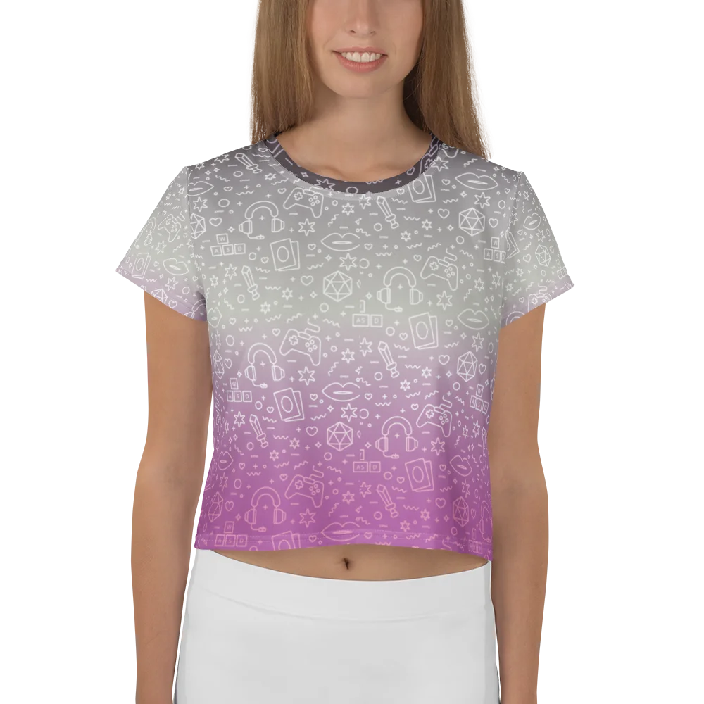 Asexual Cropped T-Shirt product image (1)