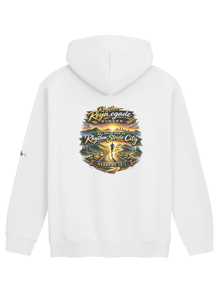 "All Hills Lead To Rhythm Stride City" Hoodie product image (6)