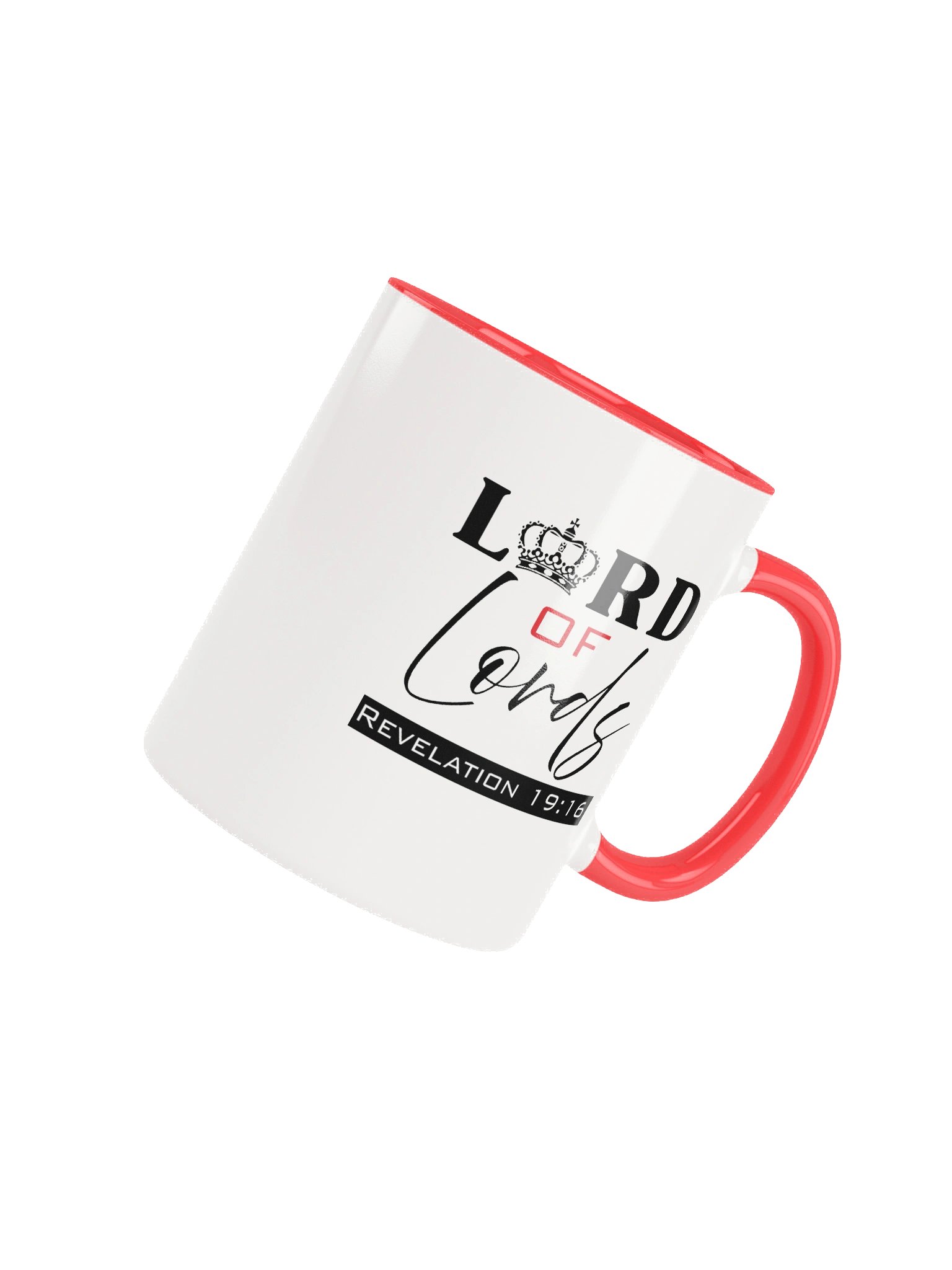 Lord of Lords Christian 11/15 oz Mug with double tone | Jesus Christ Faith Gift | Inspirational Coffee Cup for Believers product image (7)