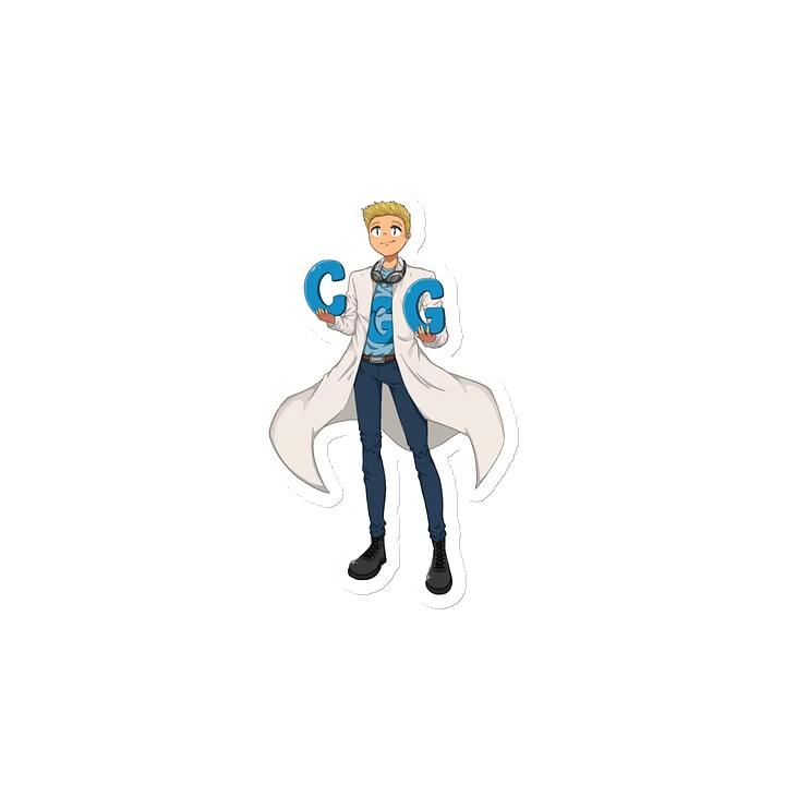 LukeCGG Die-Cut Magnet product image (2)