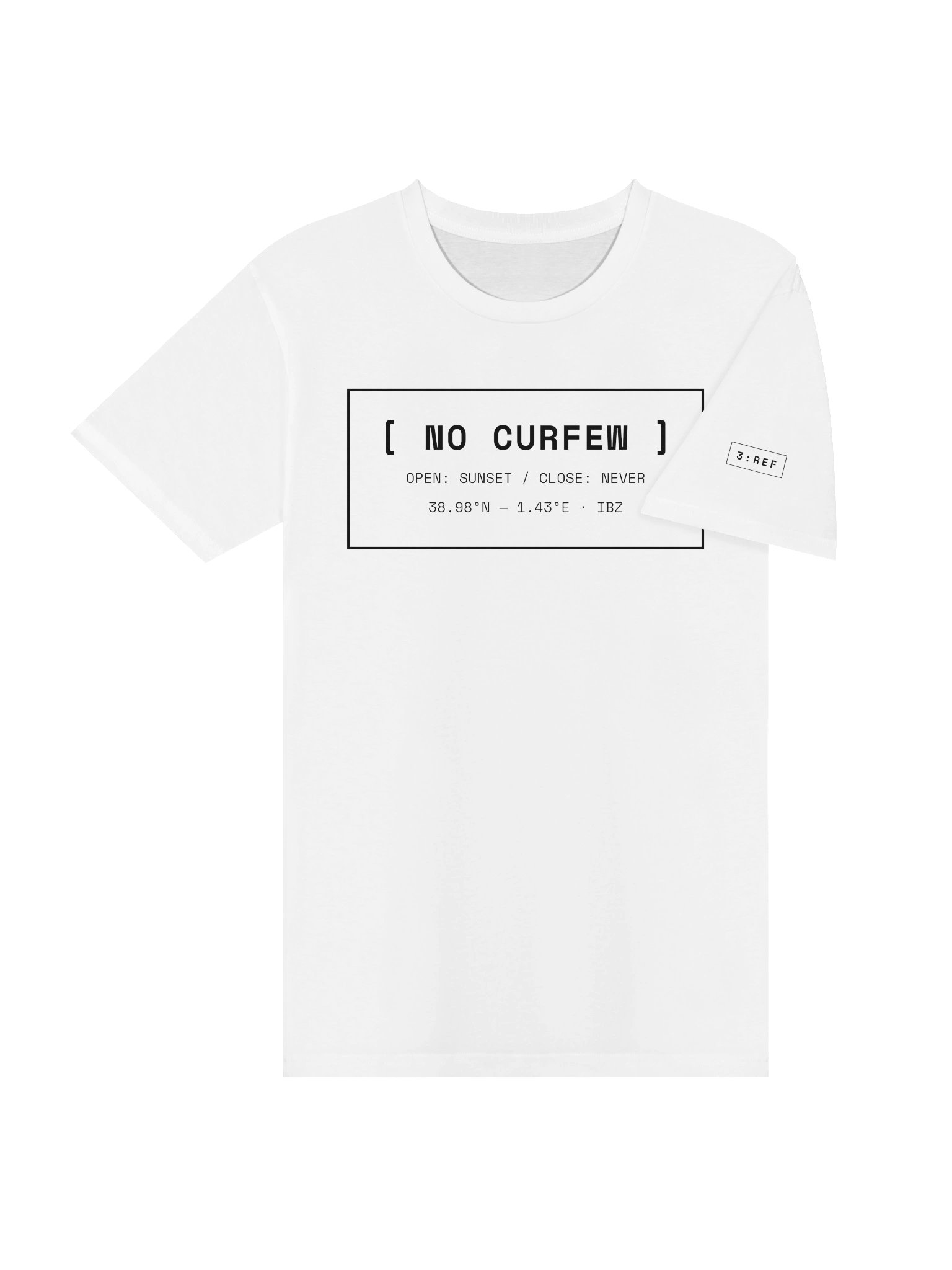 No Curfew Sunset IBZ rave Tee product image (4)