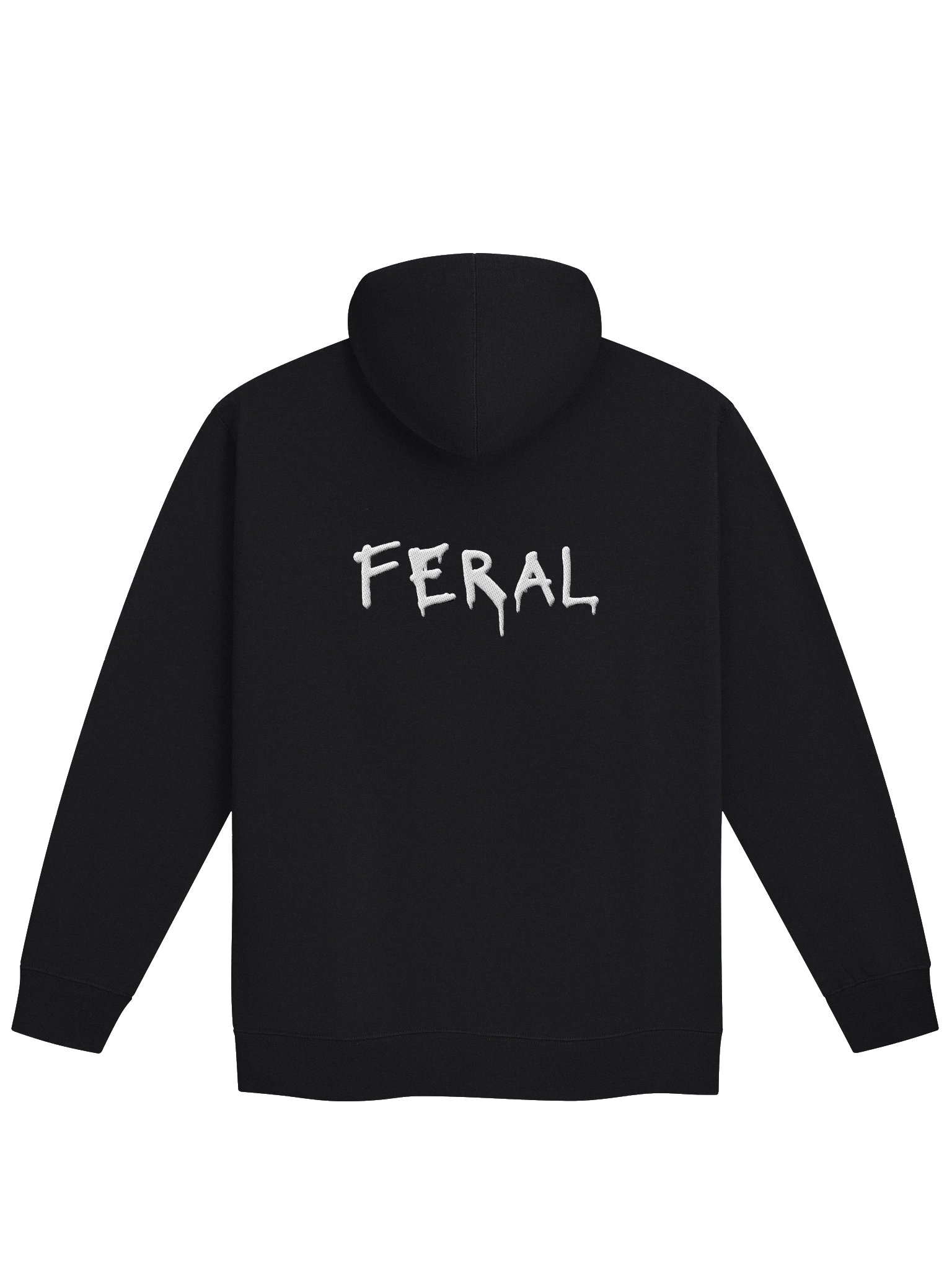 FERAL embroidered zip up product image (1)