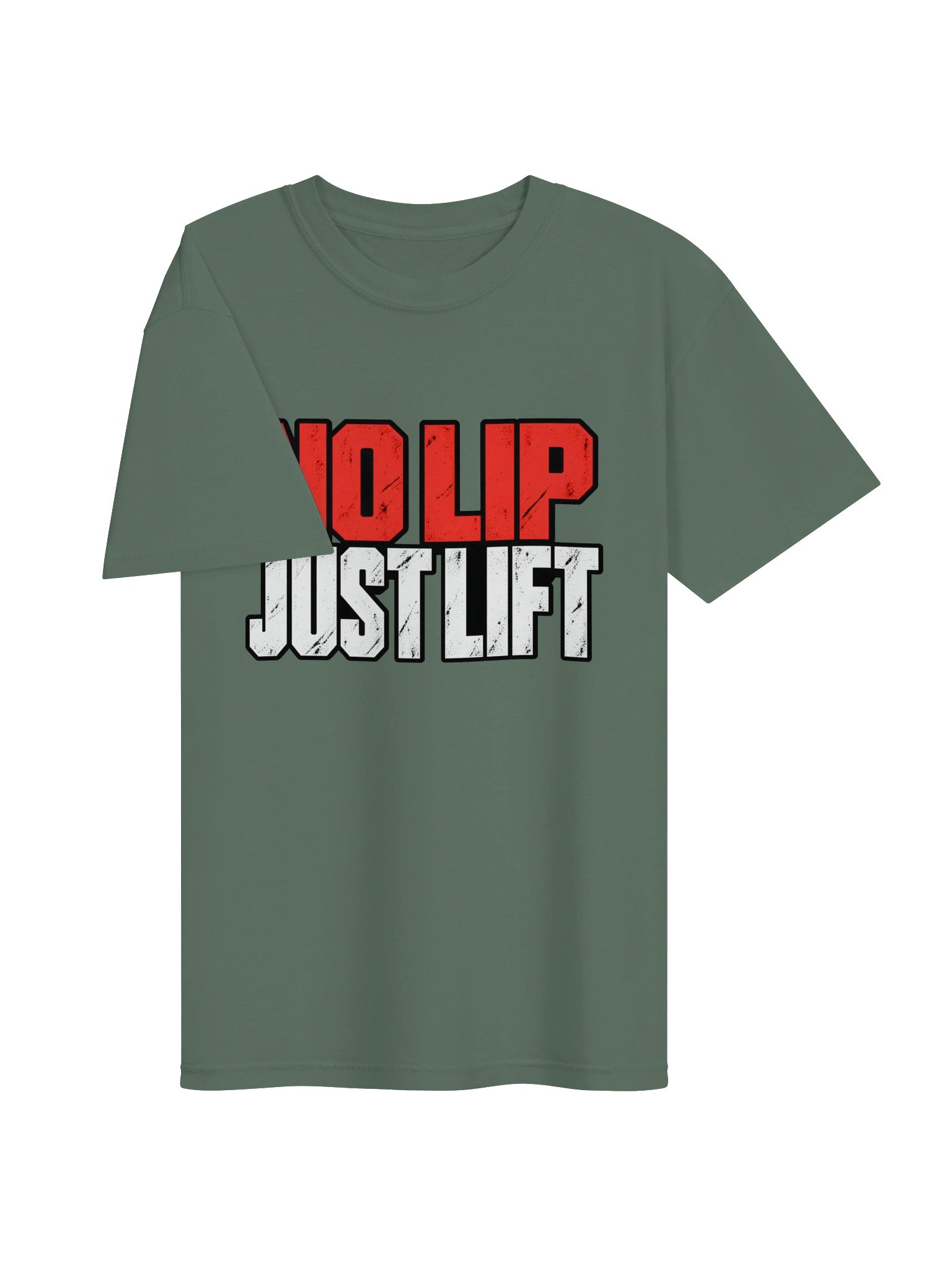 NOLIP Just Lift Distressed Gym Tee product image (39)