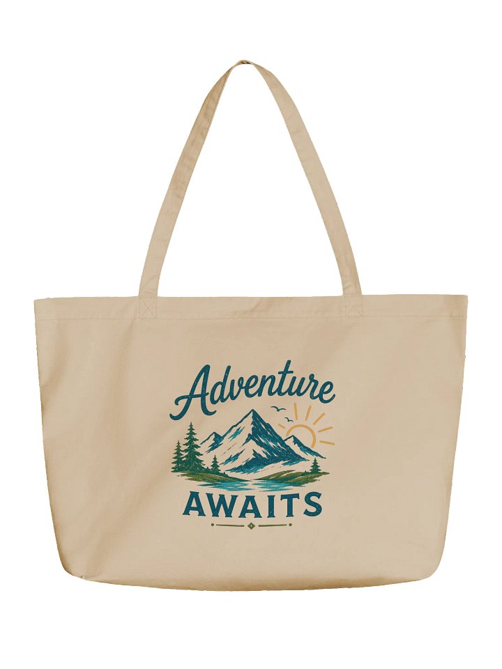 Adventure Awaits Large Eco Tote product image (2)