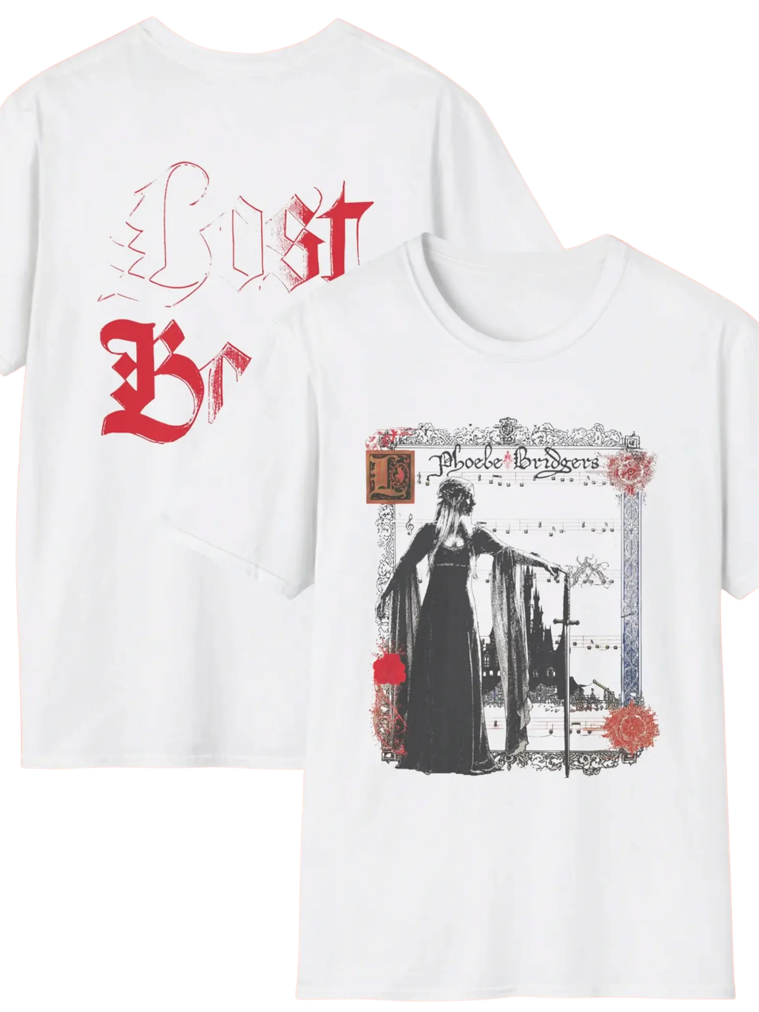 Phoebe Bridgers Lost Boys Sword Shirt product image (1)