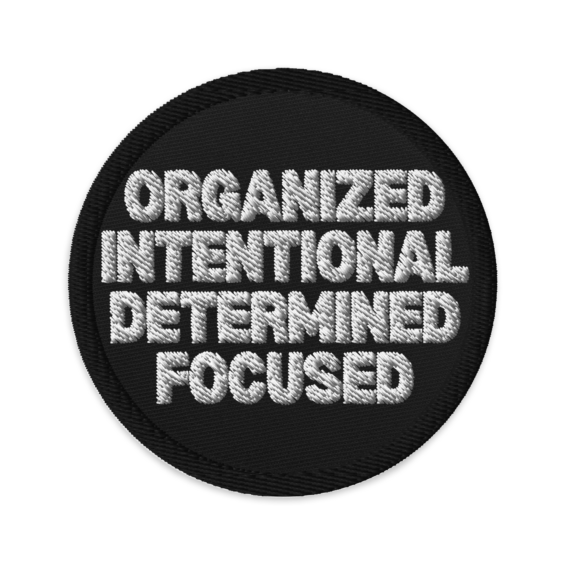 Intentional Embroidered Patch product image (1)