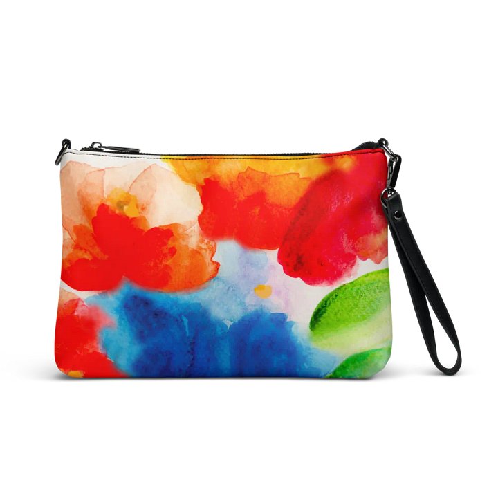 Vibrant Floral Symphony Crossbody Bag product image (1)