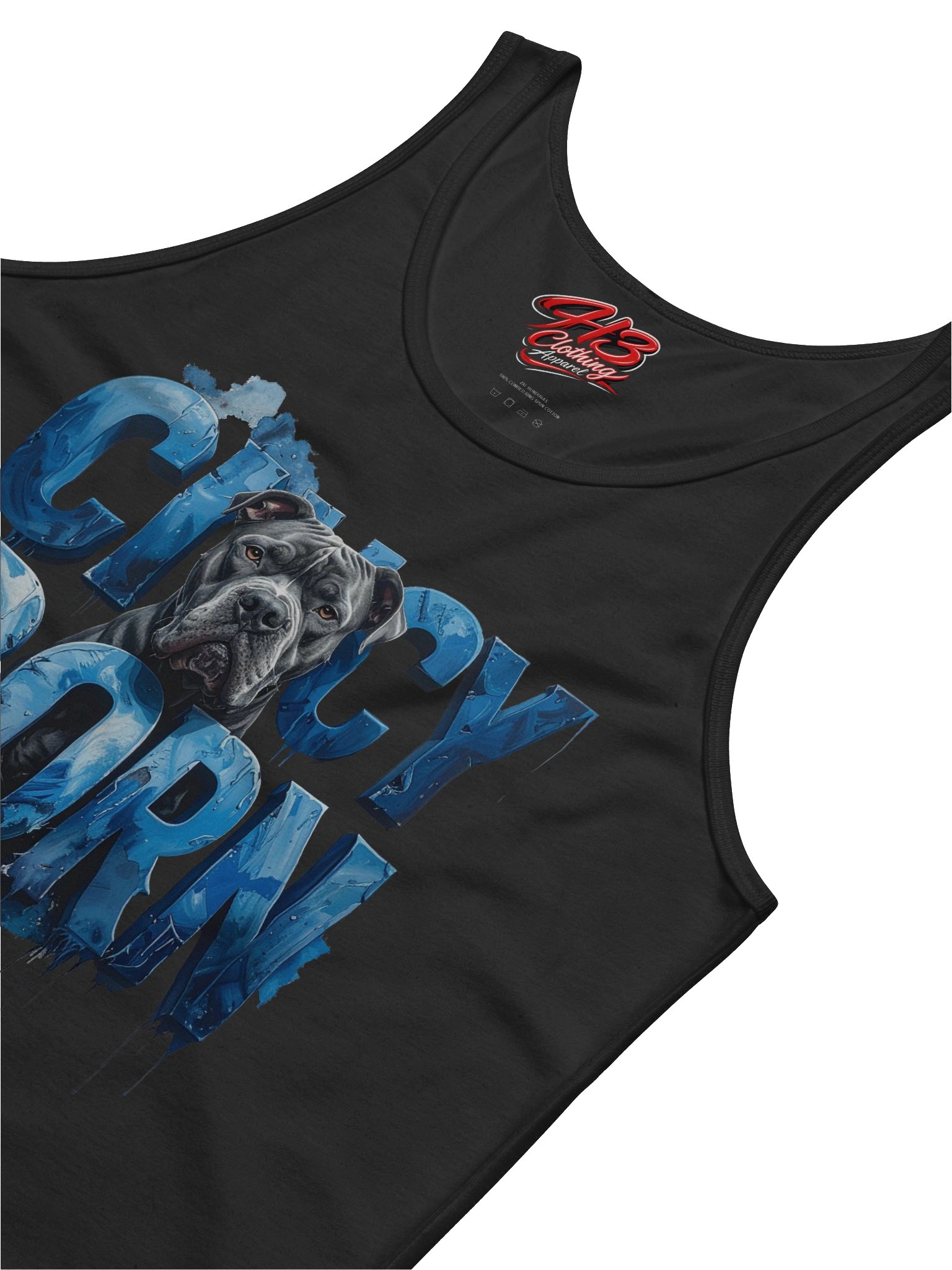 Cincy born blue mens tank product image (12)