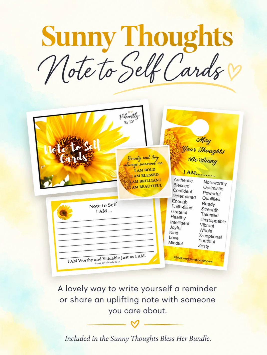 Bless Her Bundle: Sunny Days Journaling product image (2)