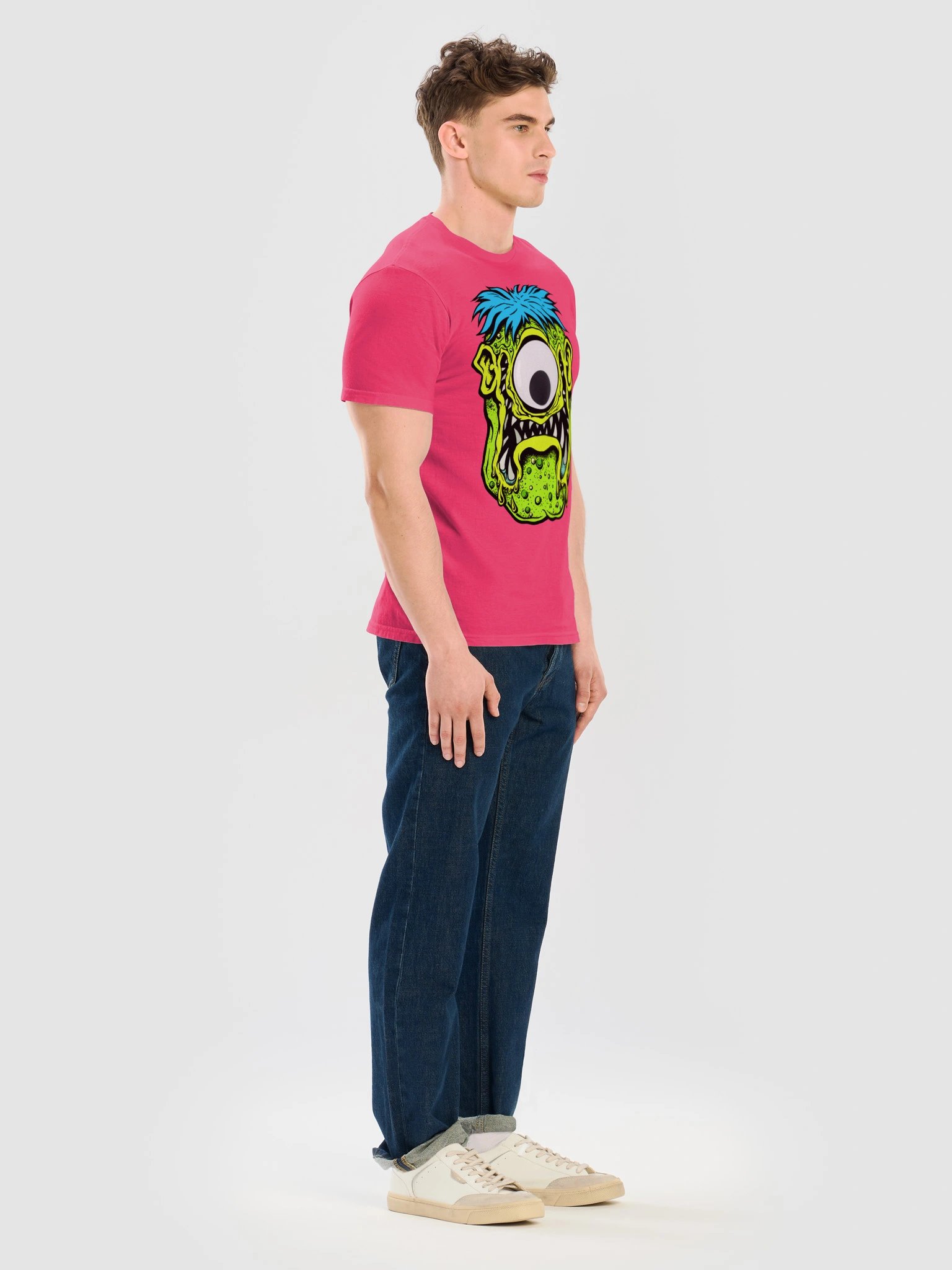 Googly EYEclops - Magenta T-Shirt product image (4)