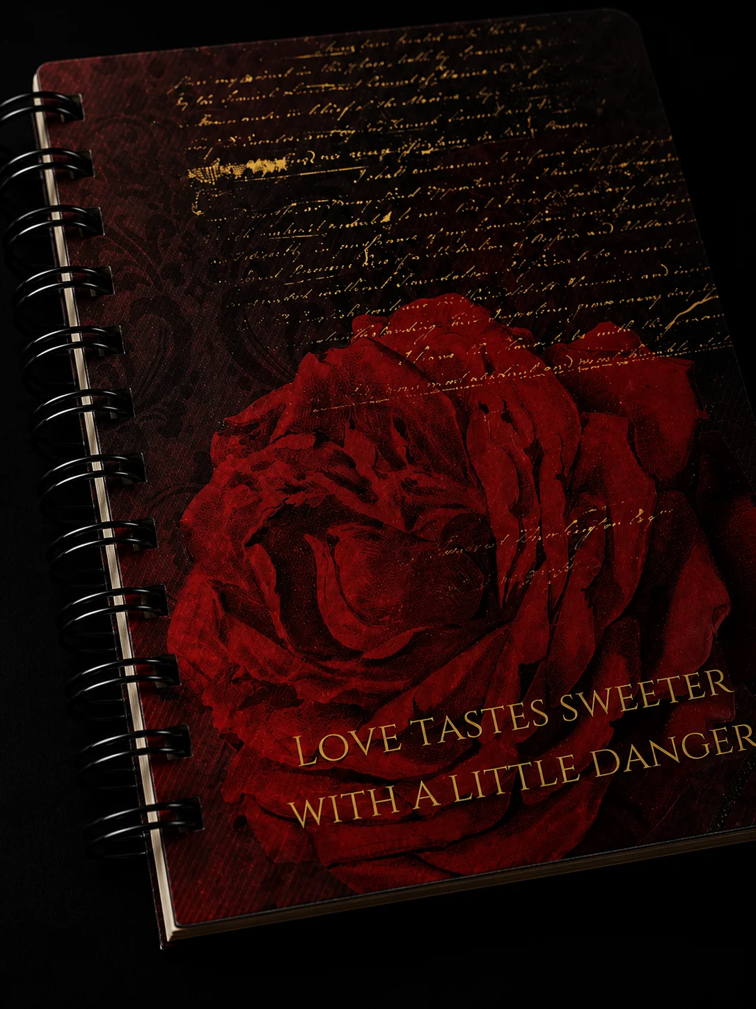 Crimson Reverie Spiral Journal product image (3)