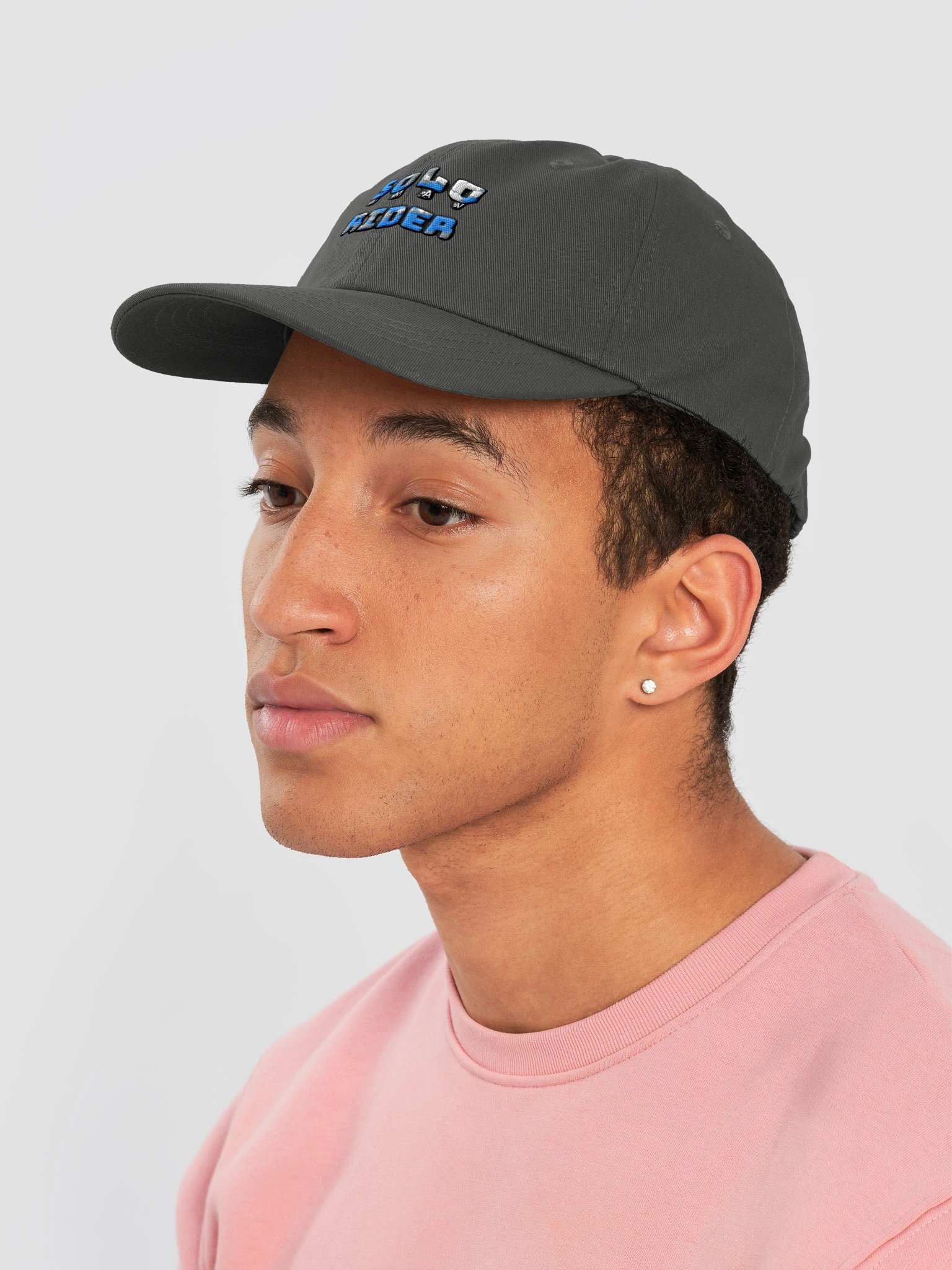 Yupoong Classic Dad Hat: SOLO RIDER product image (7)