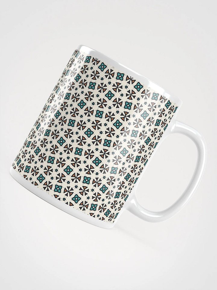 Abstract Florals Ceramic Mug product image (1)