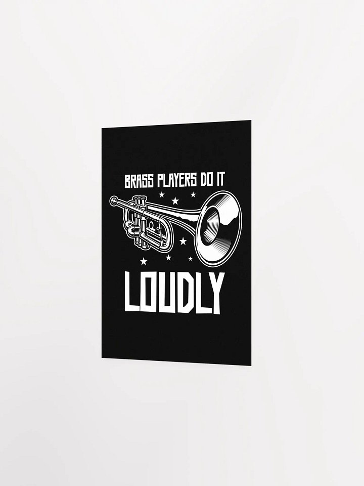 Brass Players Do It Loudly: A Poster for Music Lovers product image (2)
