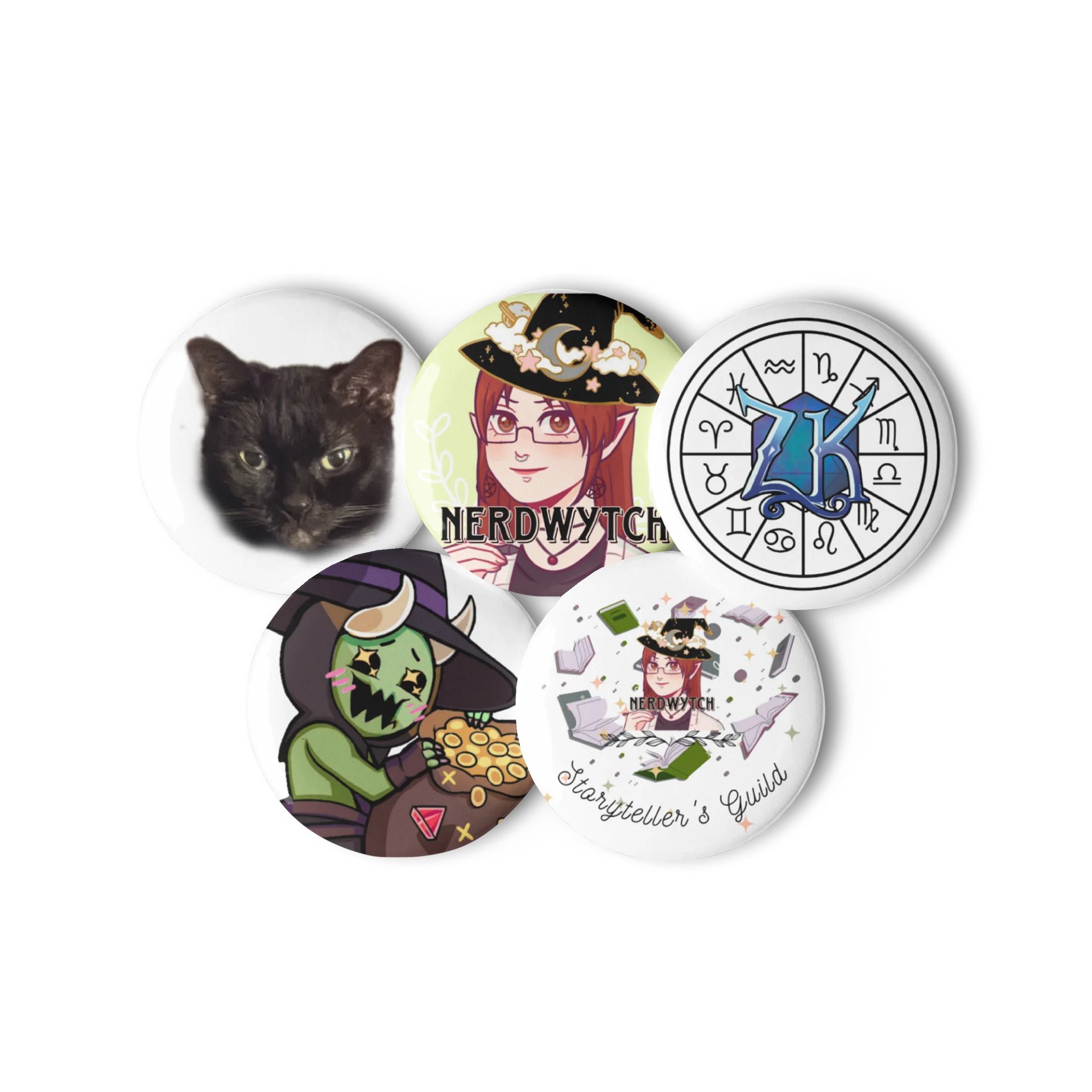 NerdWytch pin bundle product image (3)