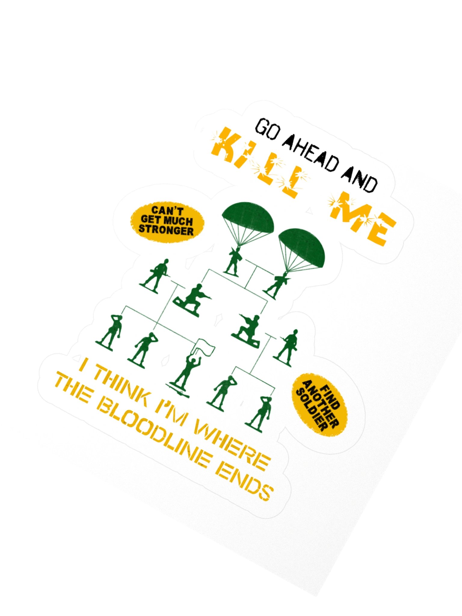Kill Me Sticker product image (4)