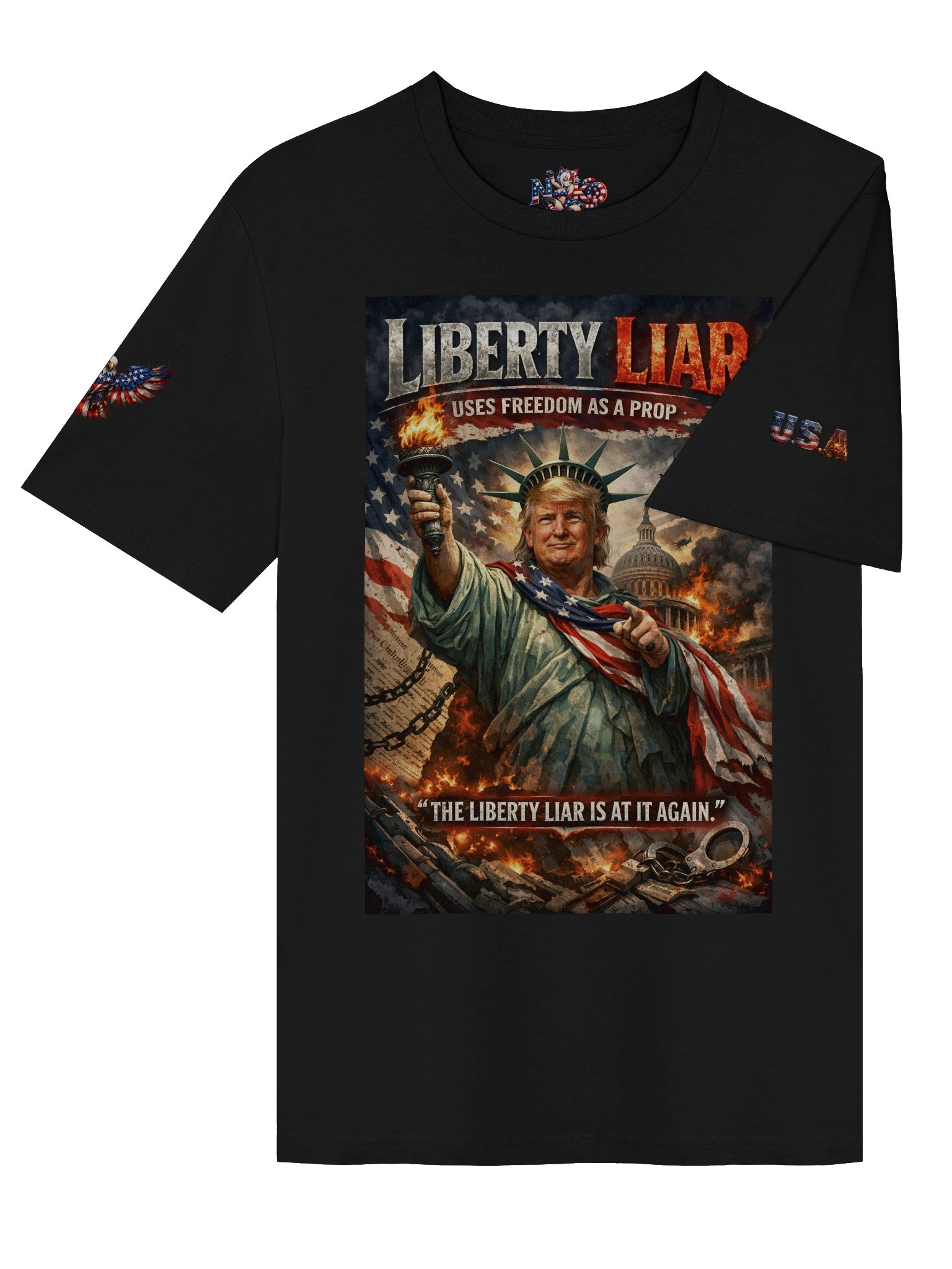 Liberty Liar — Limited Edition Statement Tee product image (4)