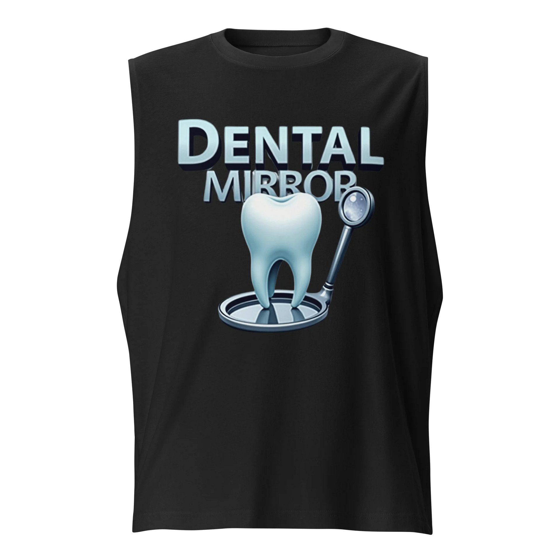 Dental Mirror Graphic Muscle Tank product image (1)