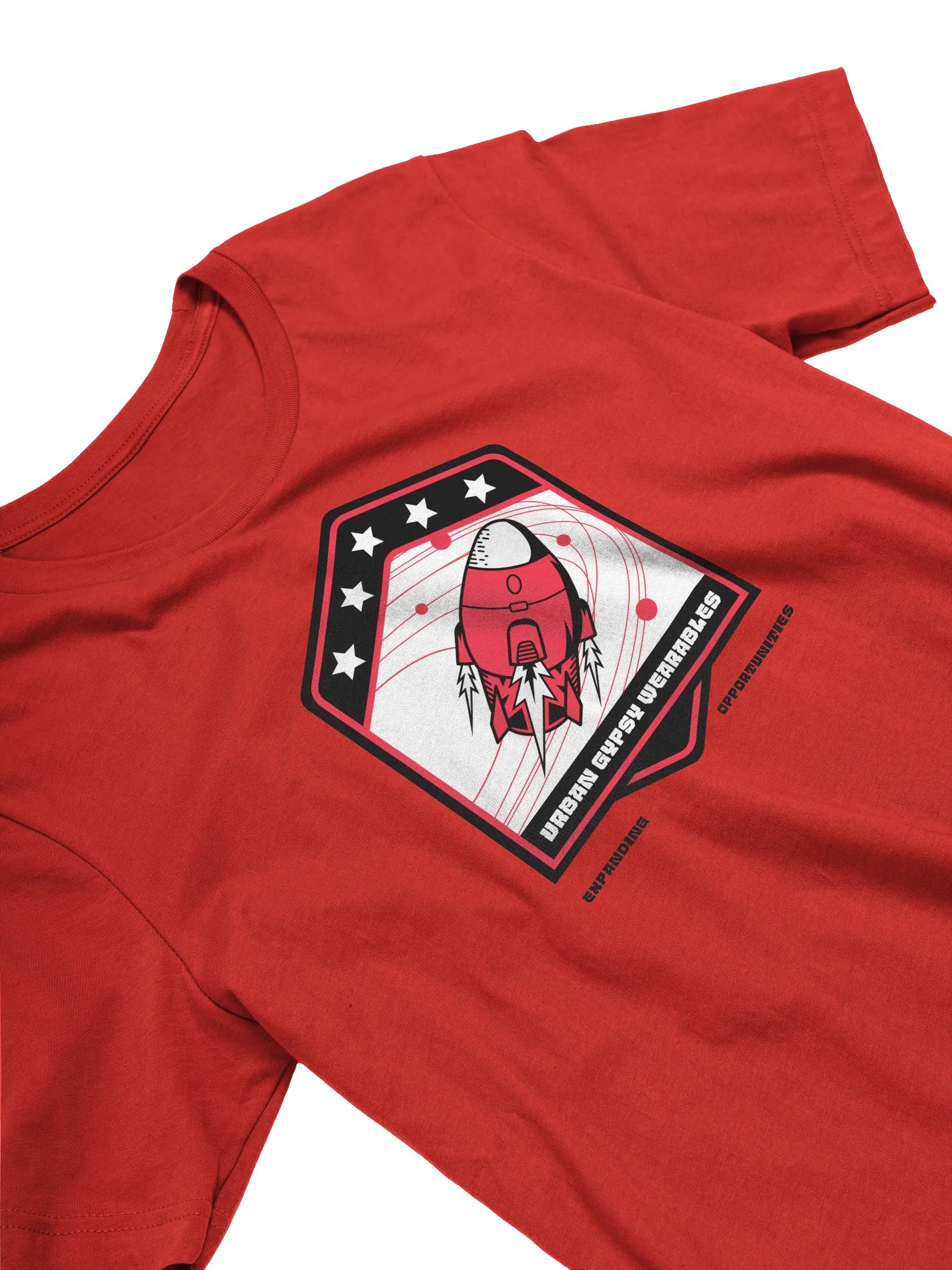 Cosmic Rocket Launch T-Shirt product image (2)