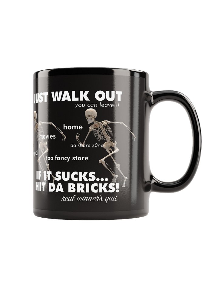JUST WALK OUT MUG product image (1)