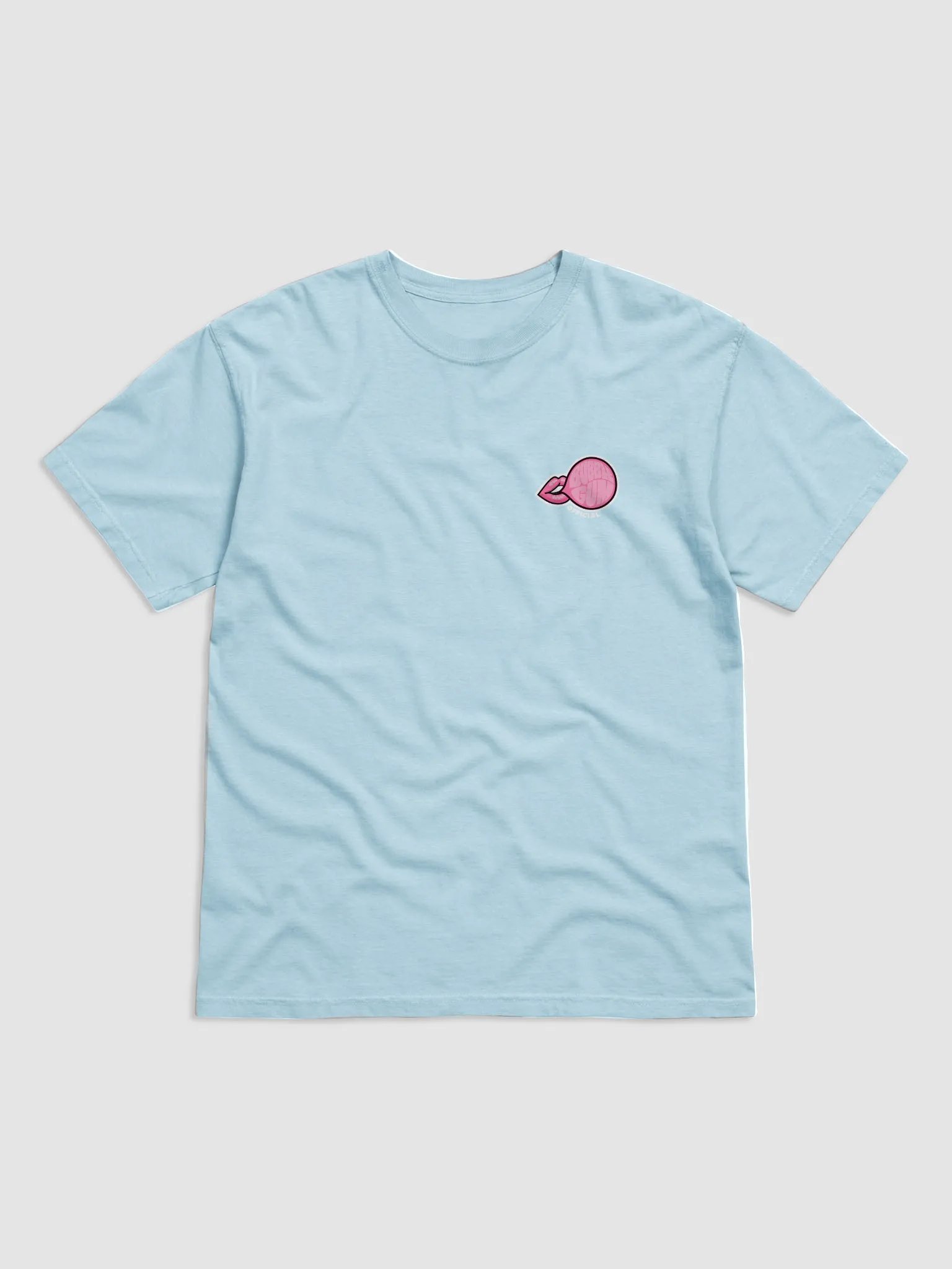 Bubblegum T-Shirt (Light Blue) product image (1)