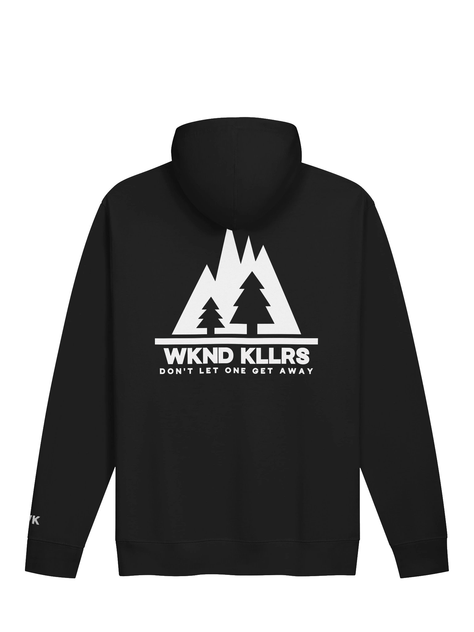 WKND KLLRS Mountain Logo Hoodie With Full Back and Embroidered Sleeve product image (2)