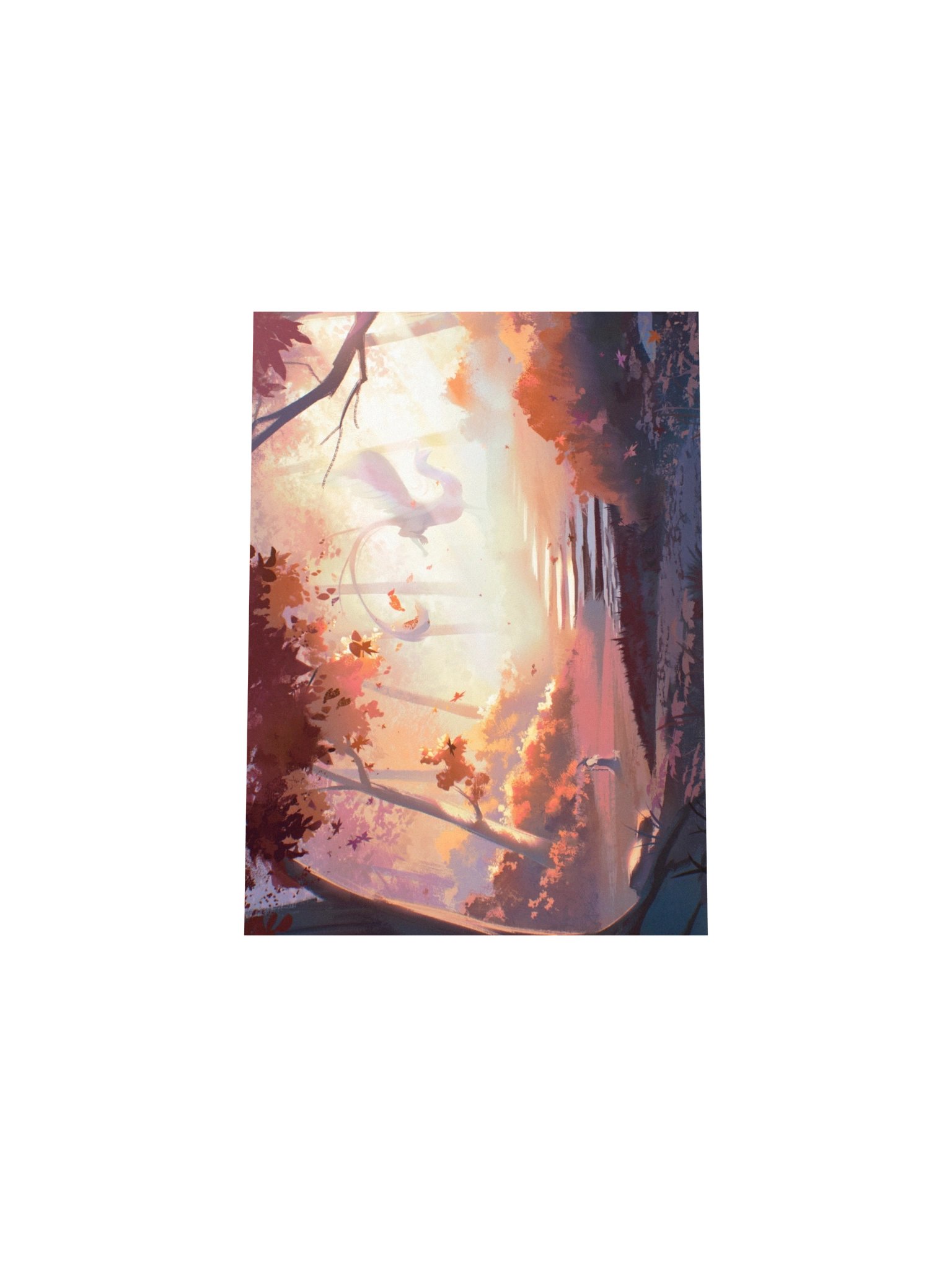 Dragon In The Autumn Mist Print product image (4)