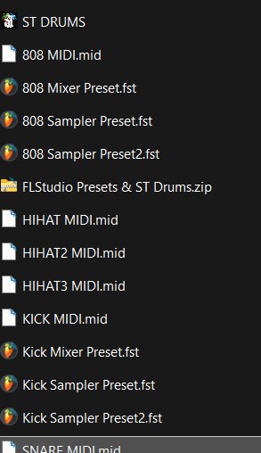 FLStudio Presets & ST Drums product image (2)