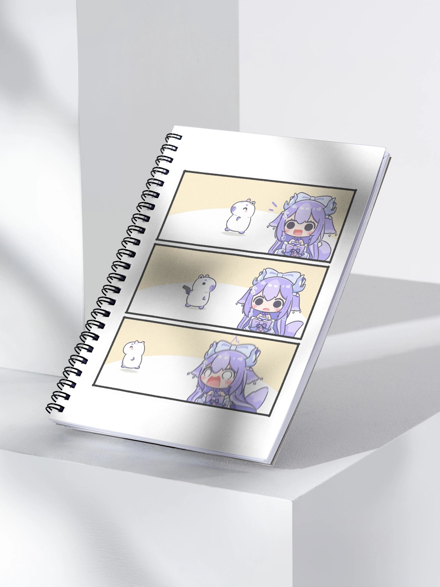 Clapton the Capybara Comic #3 Notebook product image (3)