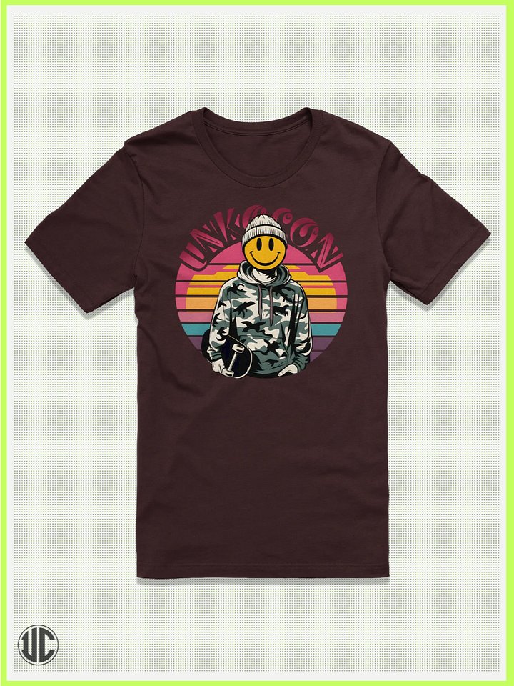 Urban Smile Drop – UnkoCon Camo Hoodie Sunset Tee product image (1)