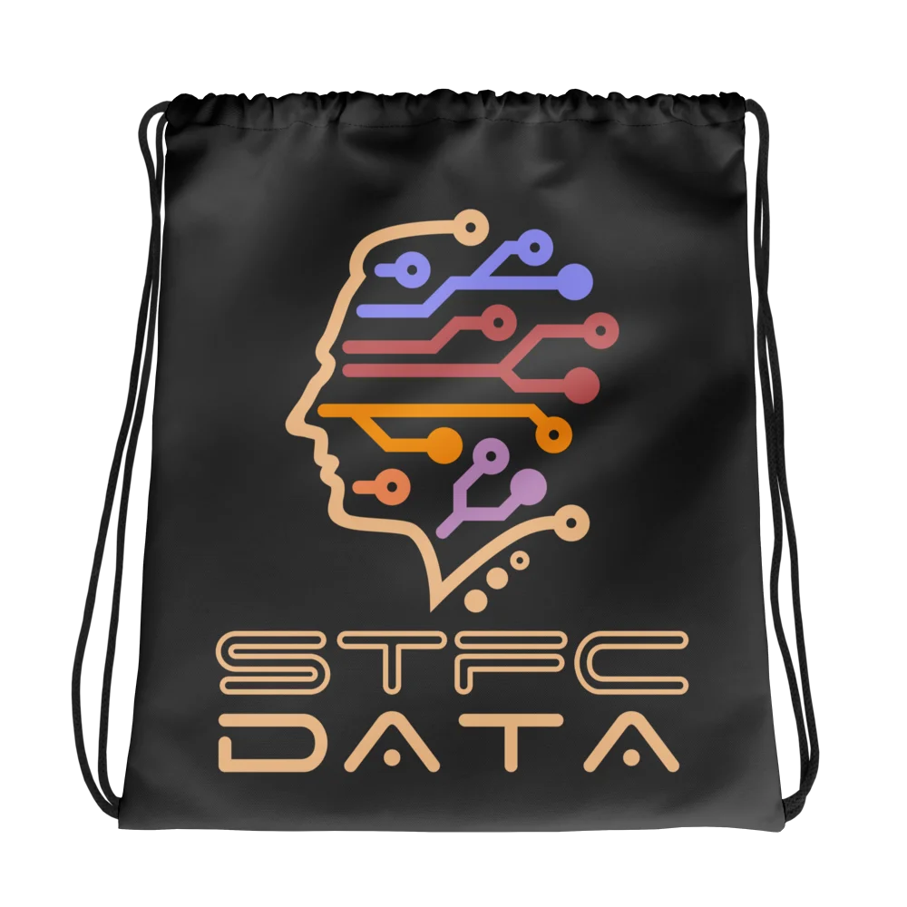 Drawstring Bag | STFC Data Logo product image (1)