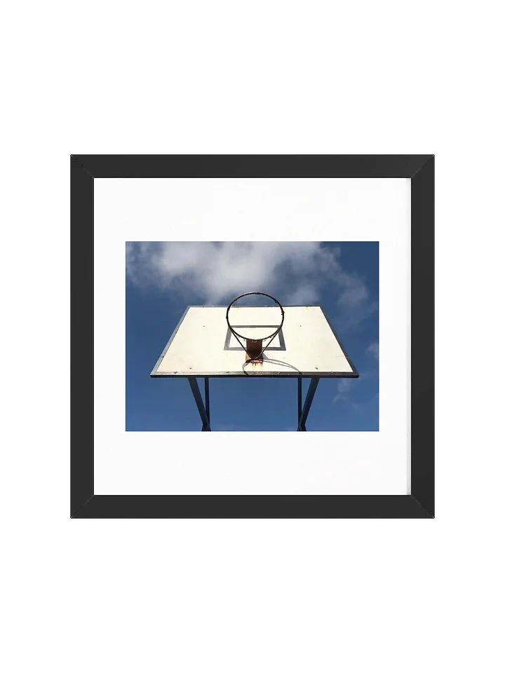 Basketball Hoop Framed Art Print product image (3)