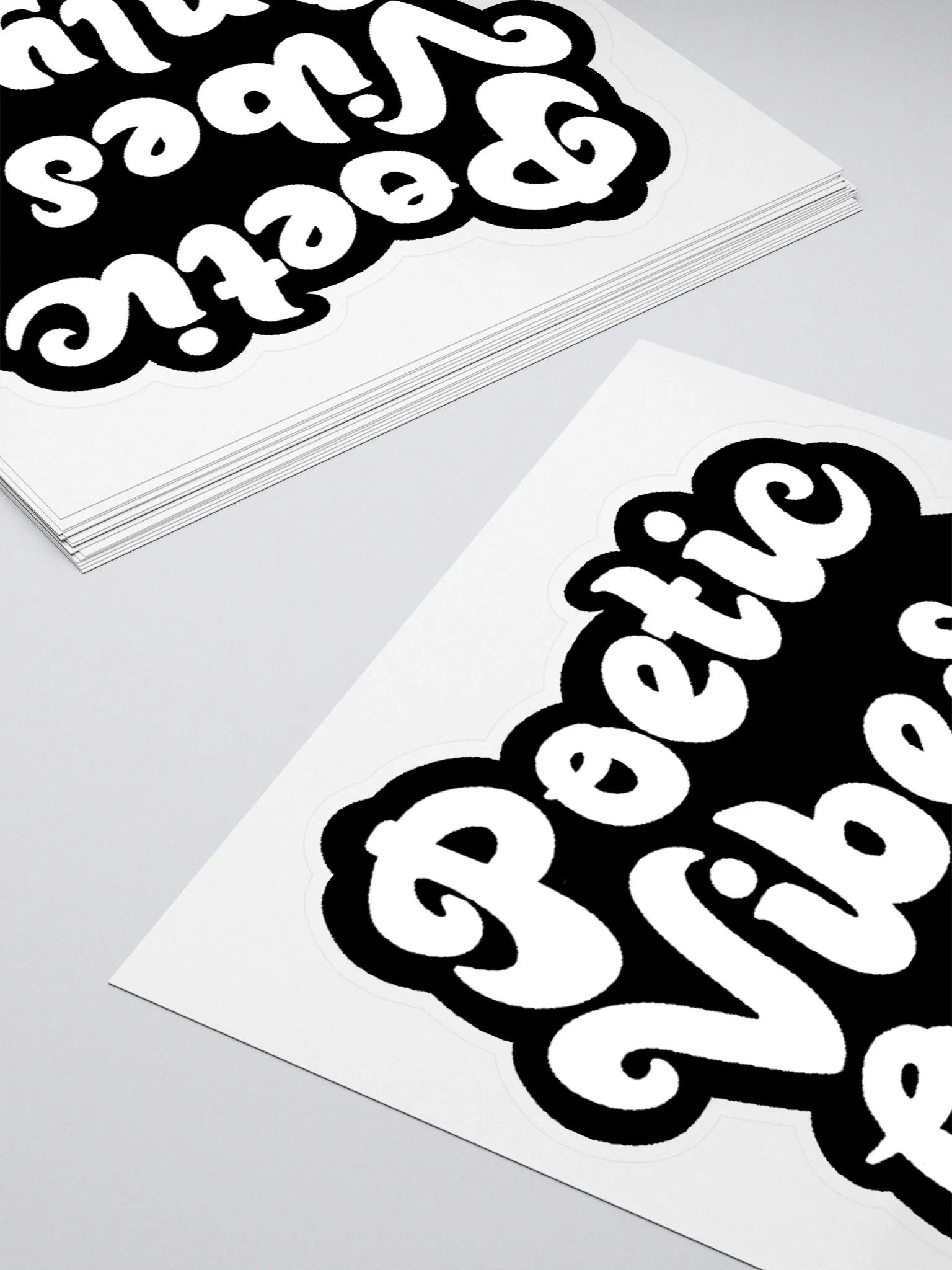 Poetic Vibes Only Sticker product image (4)