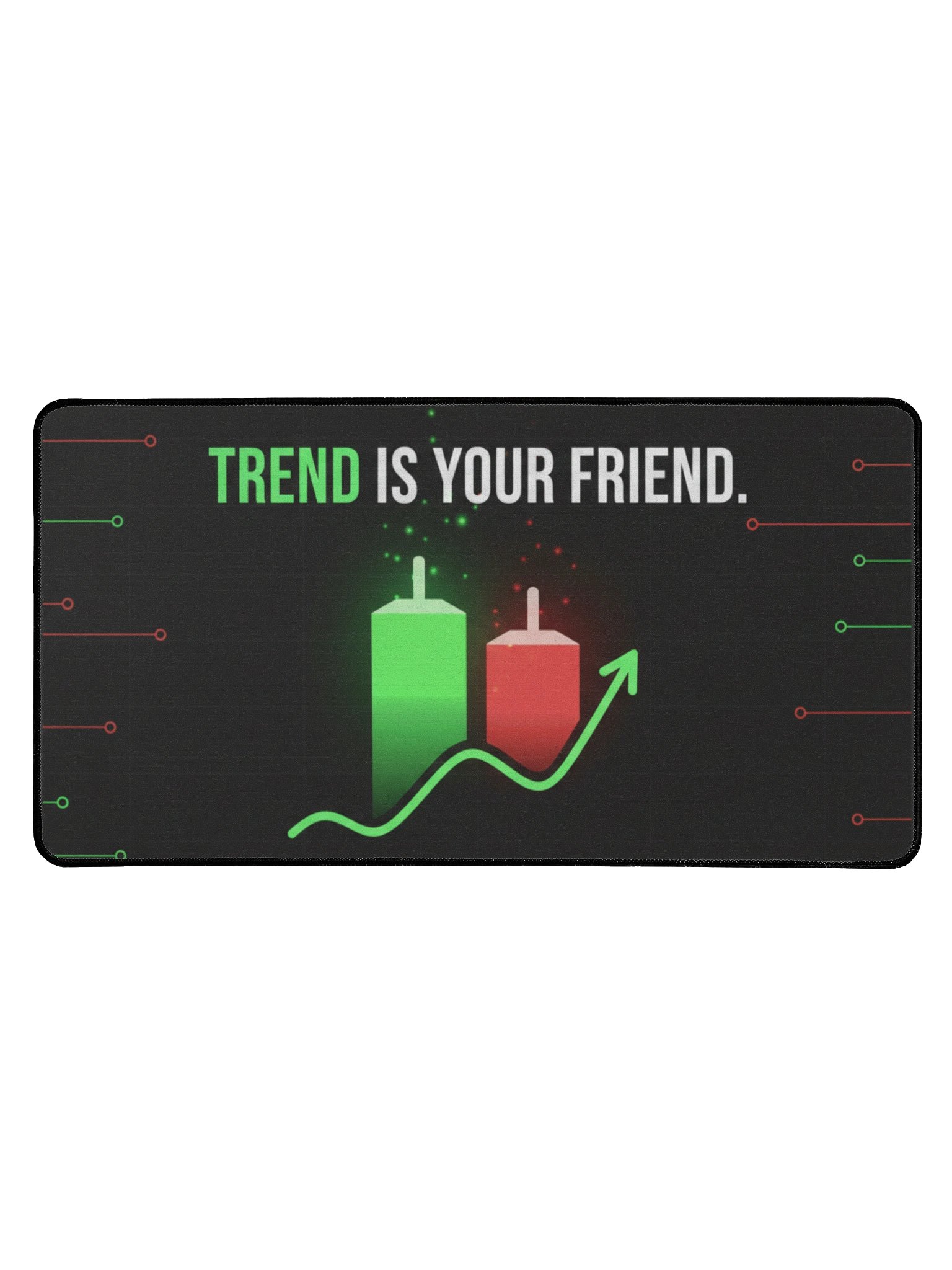 Deskmat "Trend is your friend" product image (3)