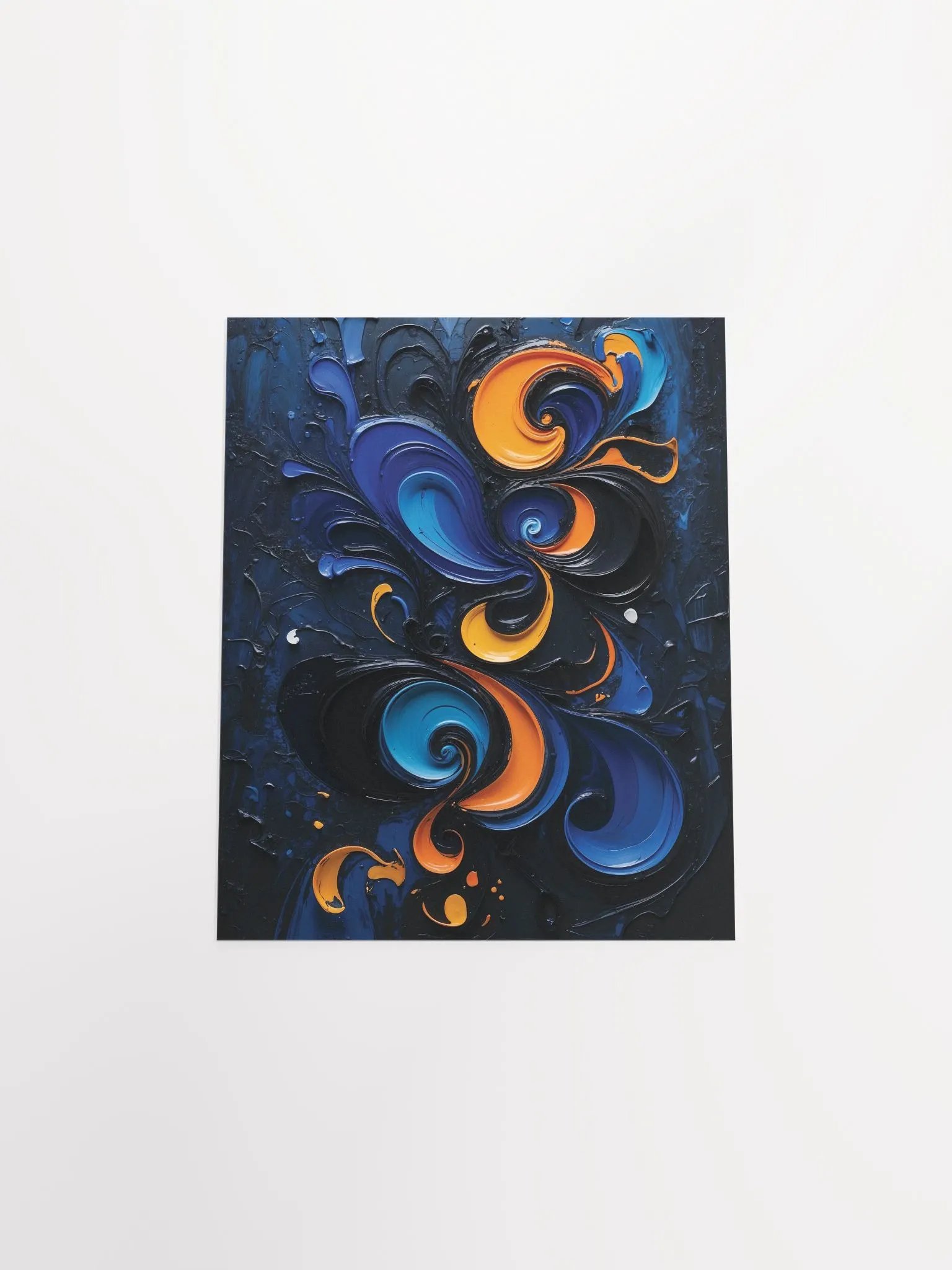 Ethereal Swirls Matte Poster product image (31)