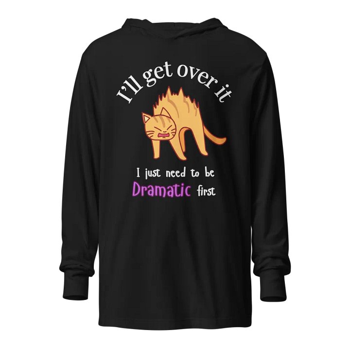 Dramatic Hooded Long Sleeve Tee product image (1)