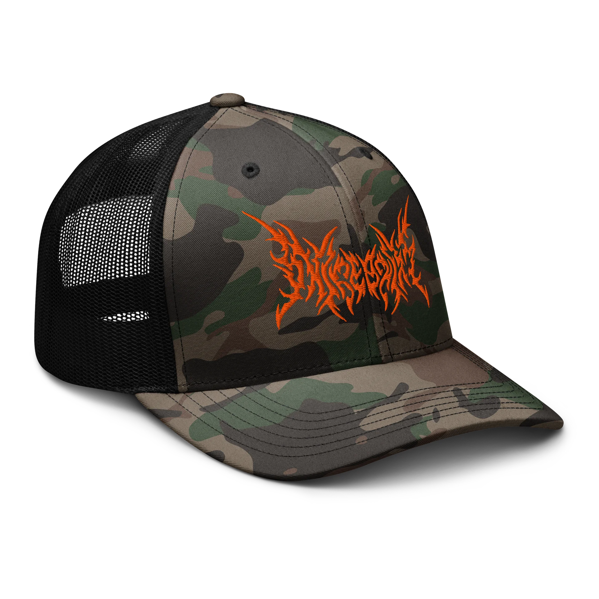 Metal Logo - Camo Embroidered Hat product image (6)