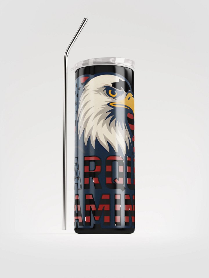 Patriotic Eagle Stainless Steel Tumbler product image (1)