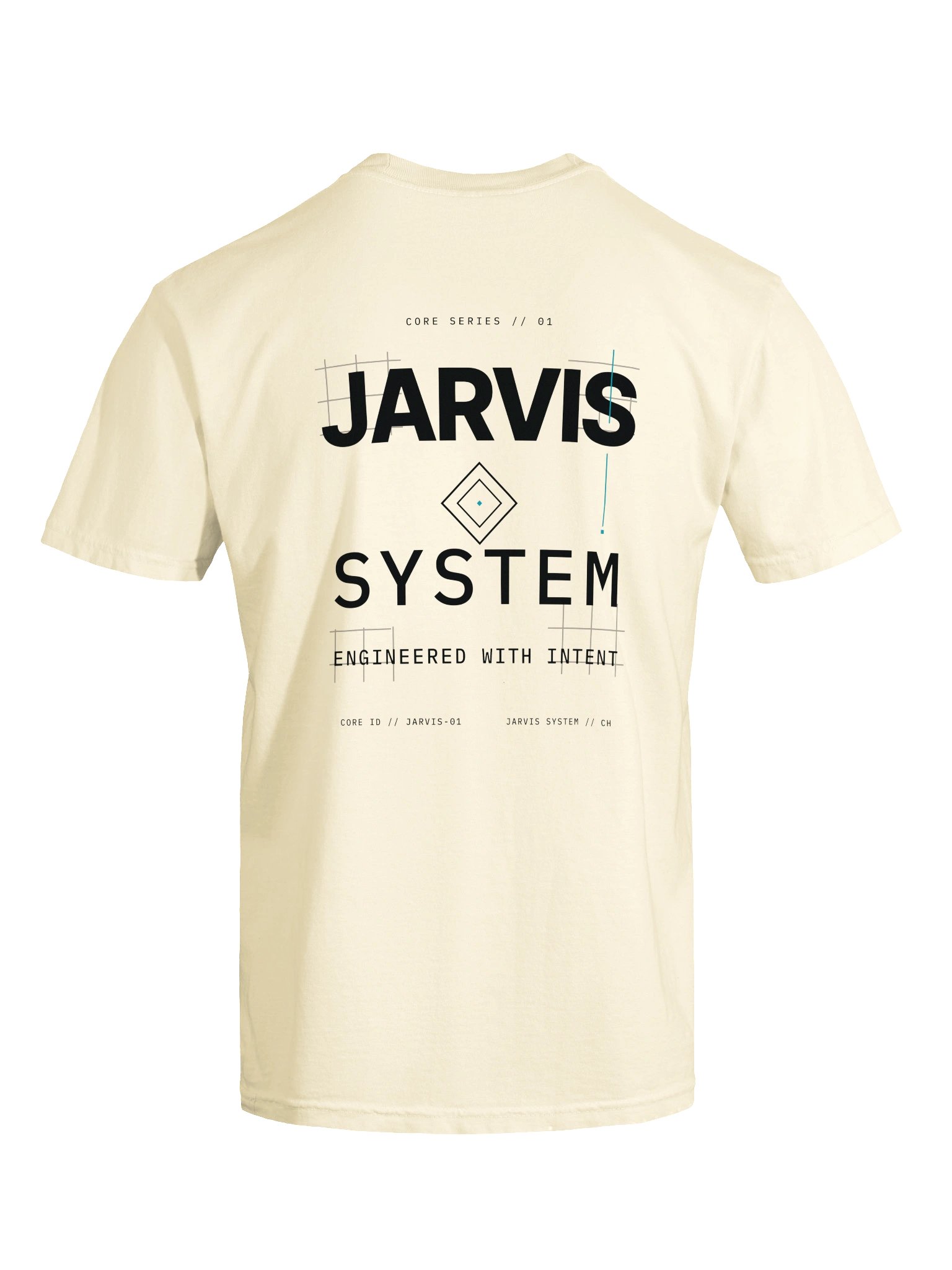 CORE SERIES 01 — IVORY CREAM Heavyweight T-Shirt product image (7)