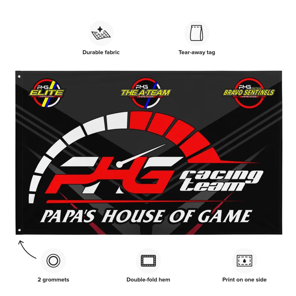 PHG Racing Team Custom Flag product image (1)